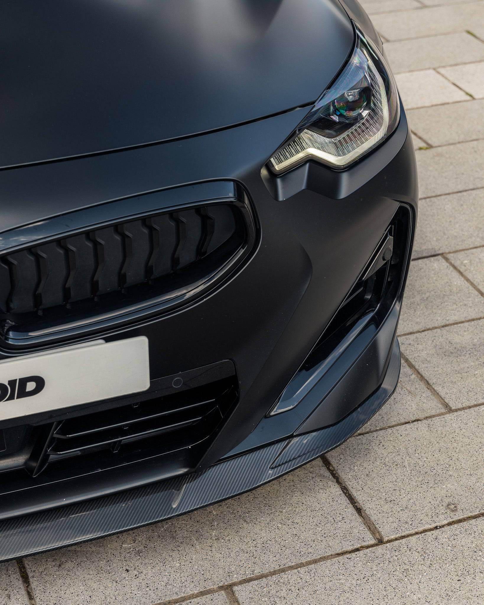 BMW 2 Series M Sport & M240i G42 Pre-preg Carbon Fibre ID-01 Front Splitter by TREVORA (2021+) - Image 3