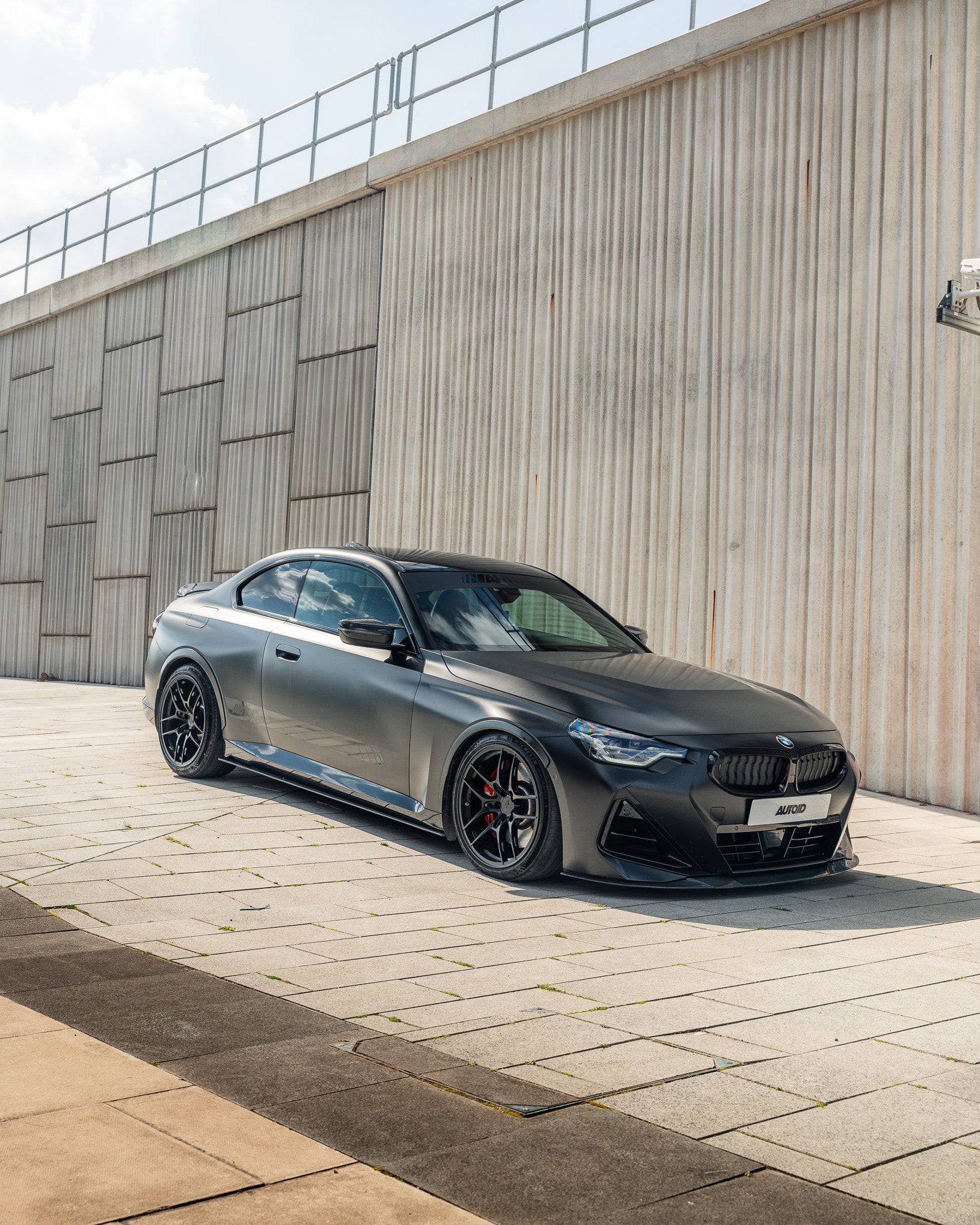 BMW 2 Series M Sport & M240i G42 Pre-preg Carbon Fibre ID-01 Front Splitter by TREVORA (2021+) - Image 4