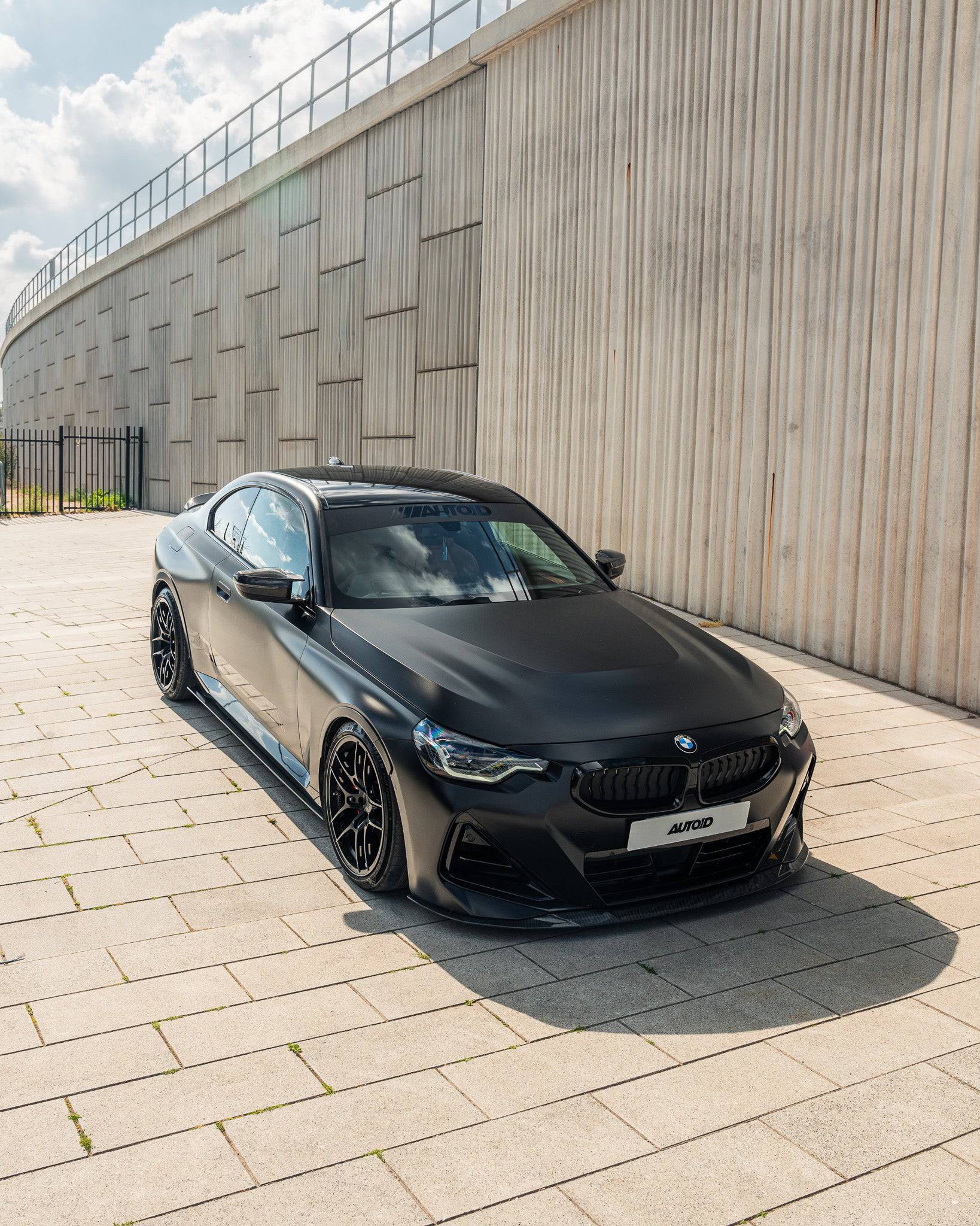 BMW 2 Series M Sport & M240i G42 Pre-preg Carbon Fibre ID-01 Front Splitter by TREVORA (2021+) - Image 5