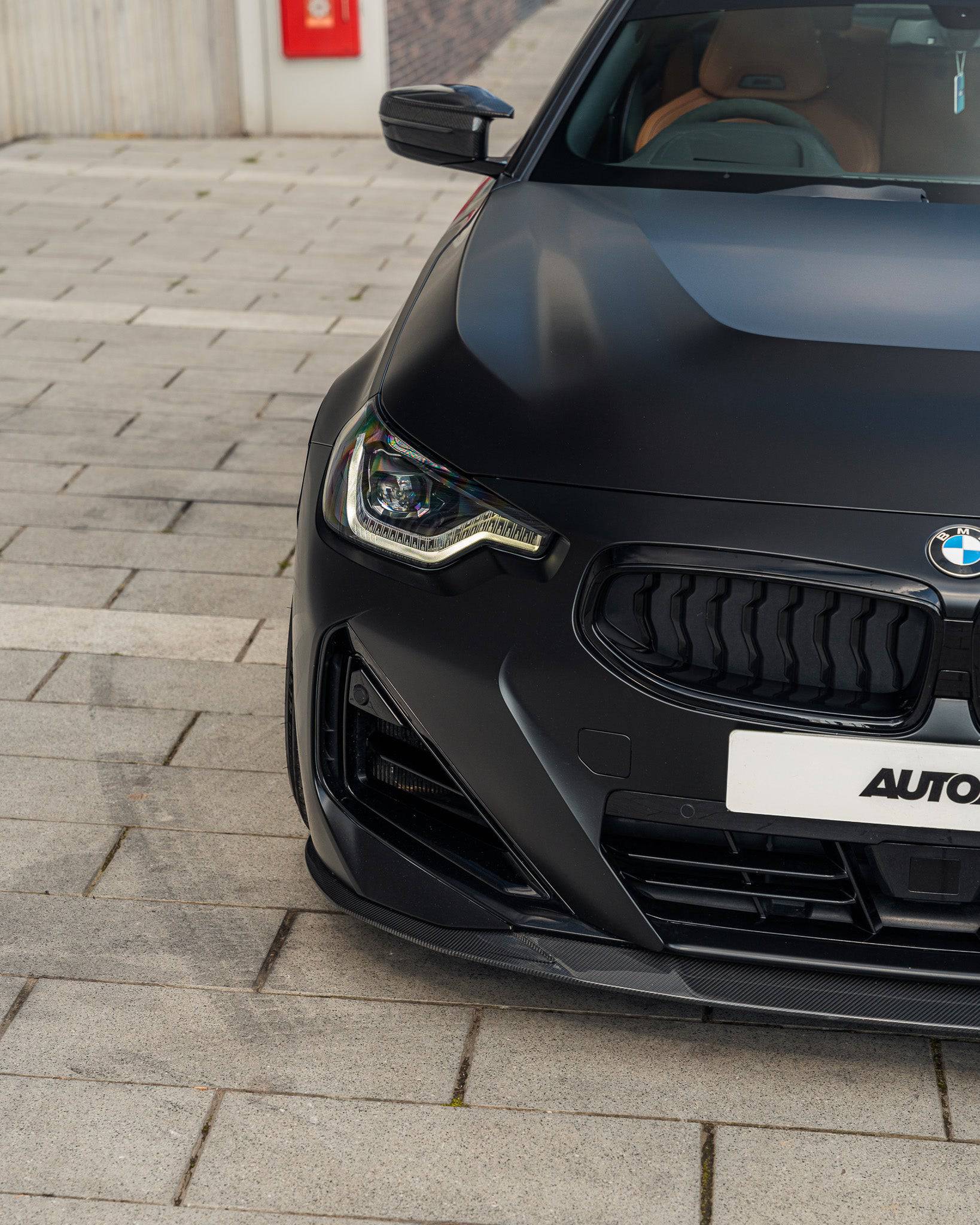 BMW 2 Series M Sport & M240i G42 Pre-preg Carbon Fibre ID-01 Front Splitter by TREVORA (2021+) - Image 7