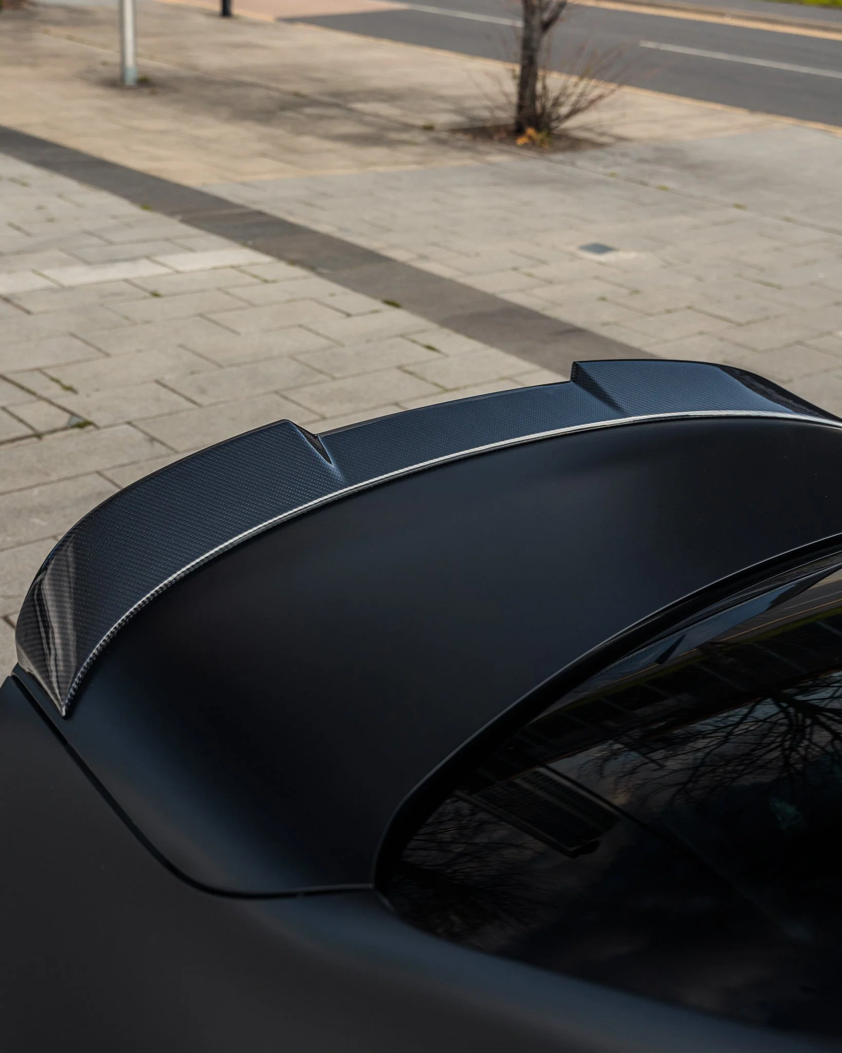 BMW 2 Series M Sport & M240i G42 Pre-Preg Carbon Fibre ID-01 Front Splitter & Rear Spoiler Pack by TREVORA (2021+) - Image 13