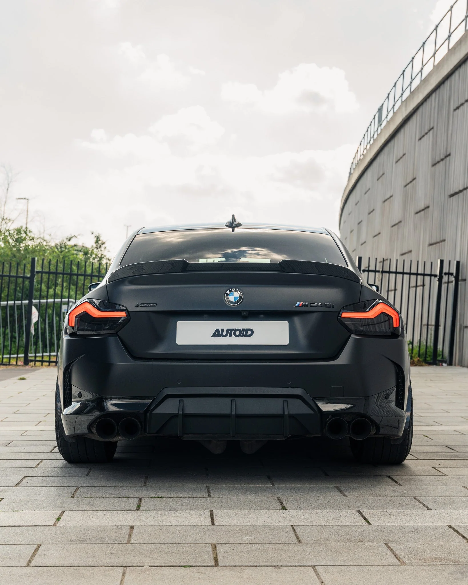 BMW 2 Series M Sport & M240i G42 Pre-Preg Carbon Fibre ID-01 Front Splitter & Rear Spoiler Pack by TREVORA (2021+) - Image 15