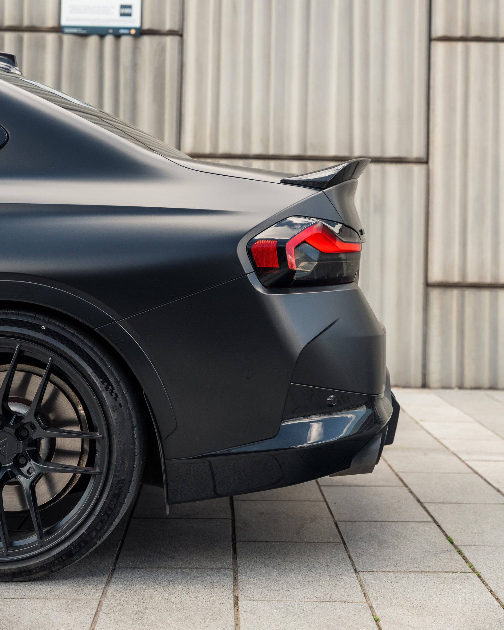 BMW 2 Series M Sport & M240i G42 Pre-Preg Carbon Fibre ID-01 Front Splitter & Rear Spoiler Pack by TREVORA (2021+) - Image 18