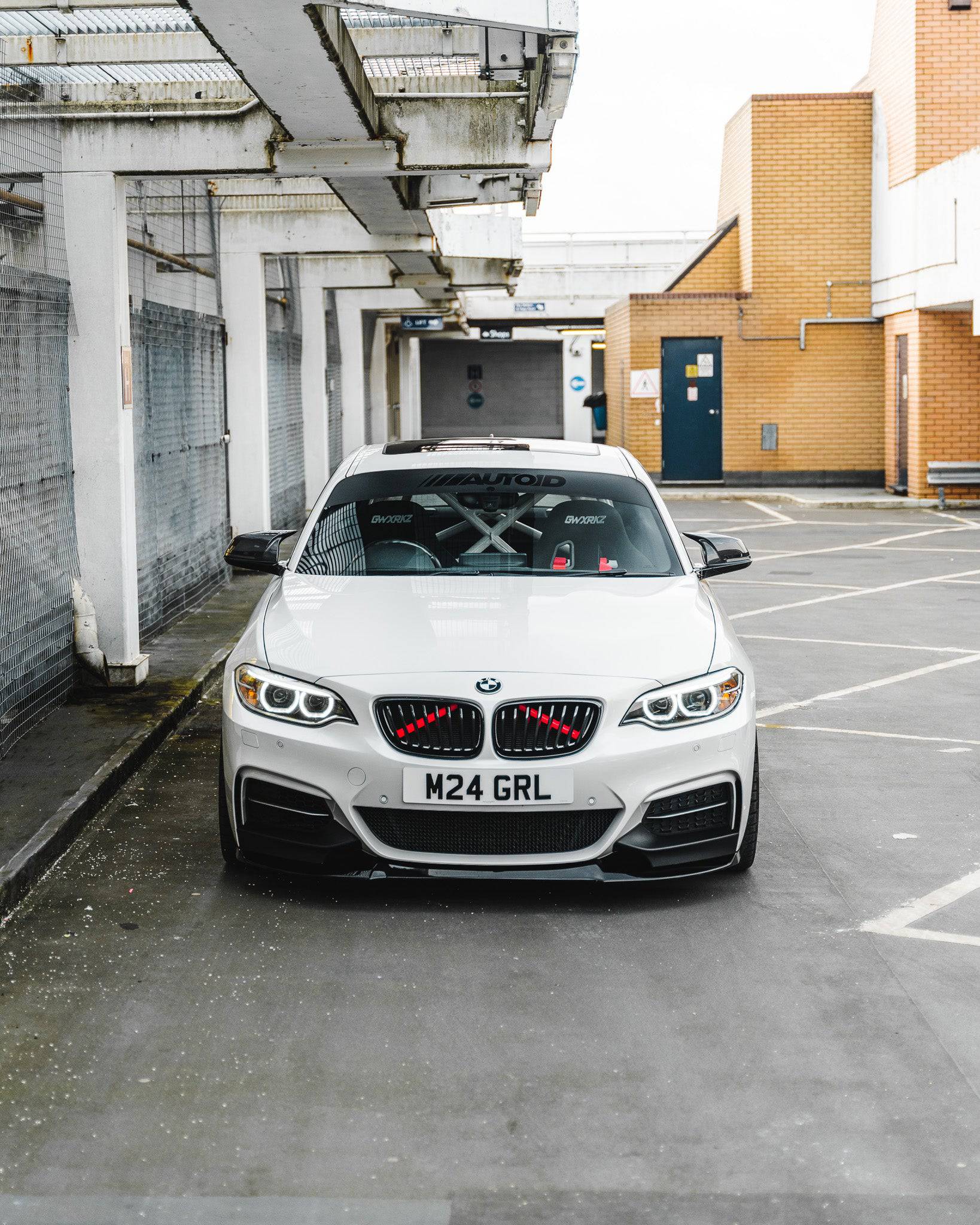 BMW 2 Series, M235i & M240i F22 F23 EVO-1 Gloss Black Front Splitter by ZAERO (2014-2019) - Image 5