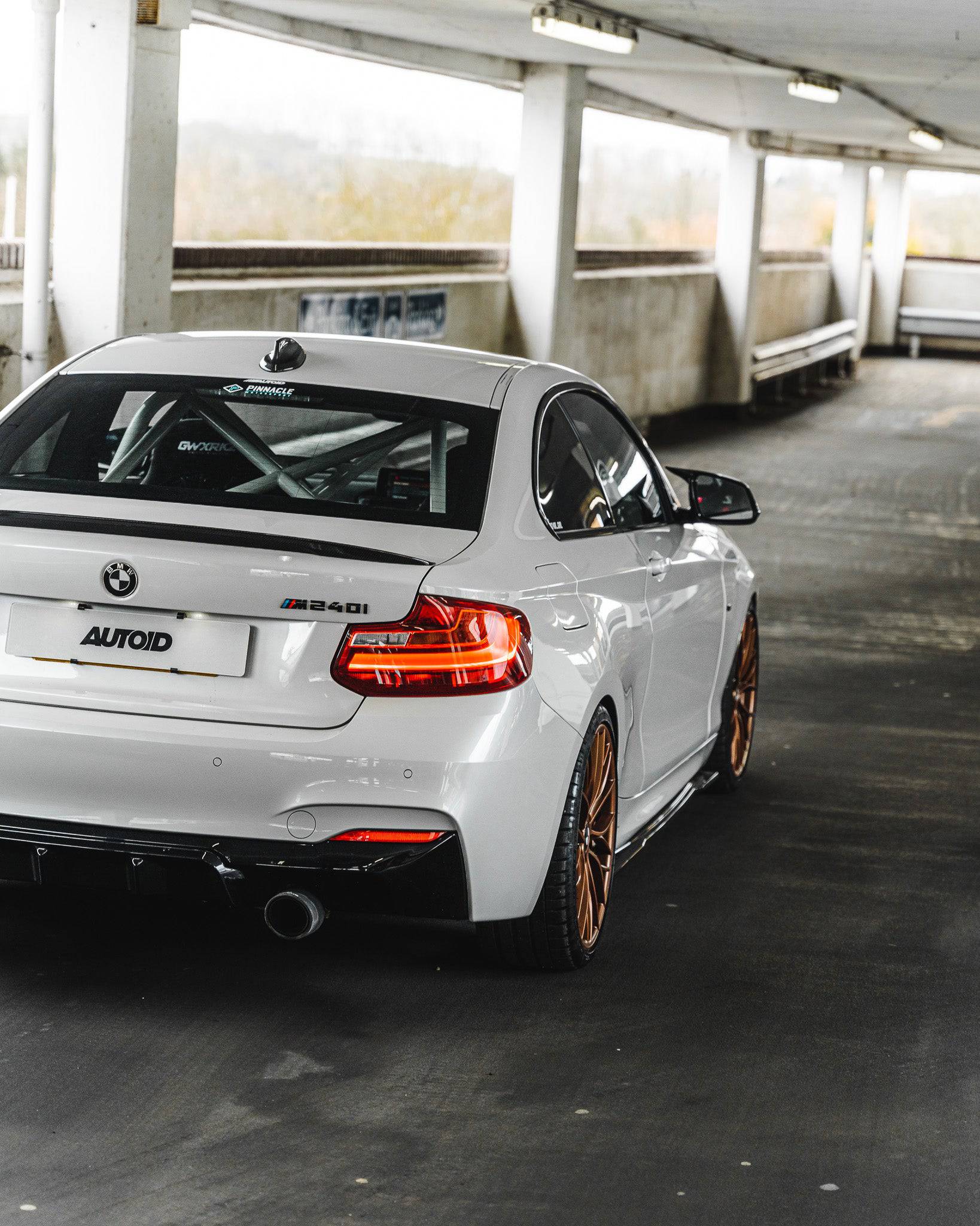 BMW 2 Series M235i & M240i F22 F23 EVO-1 Gloss Black Rear Diffuser by ZAERO (2014-2019) - Image 9