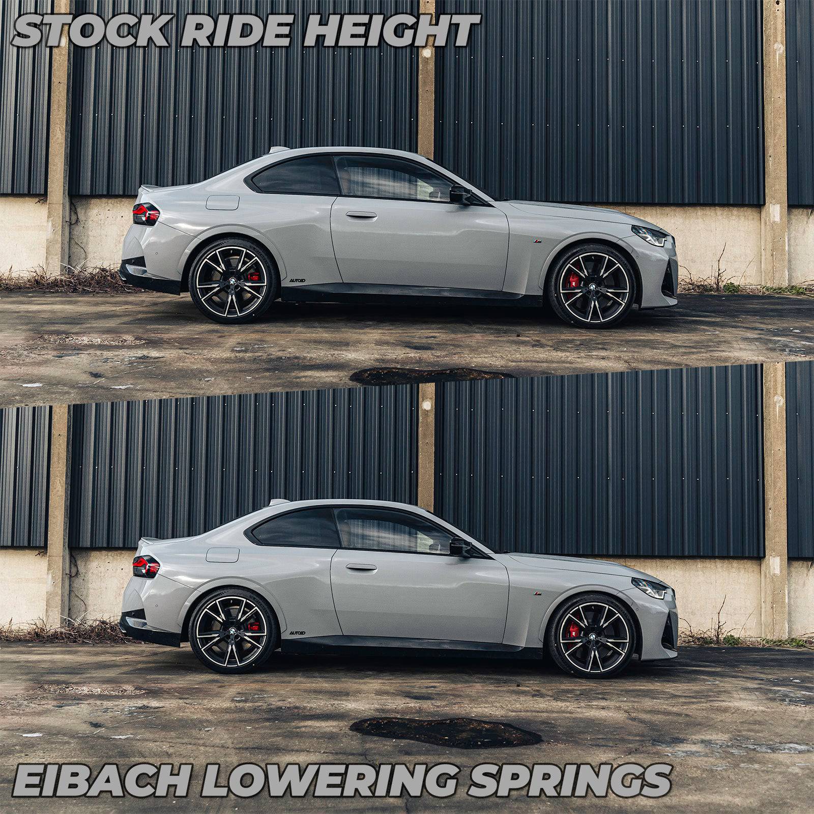 BMW 2 Series & M240i G42 Eibach 20mm Lowering Springs (2021+) - Image 2