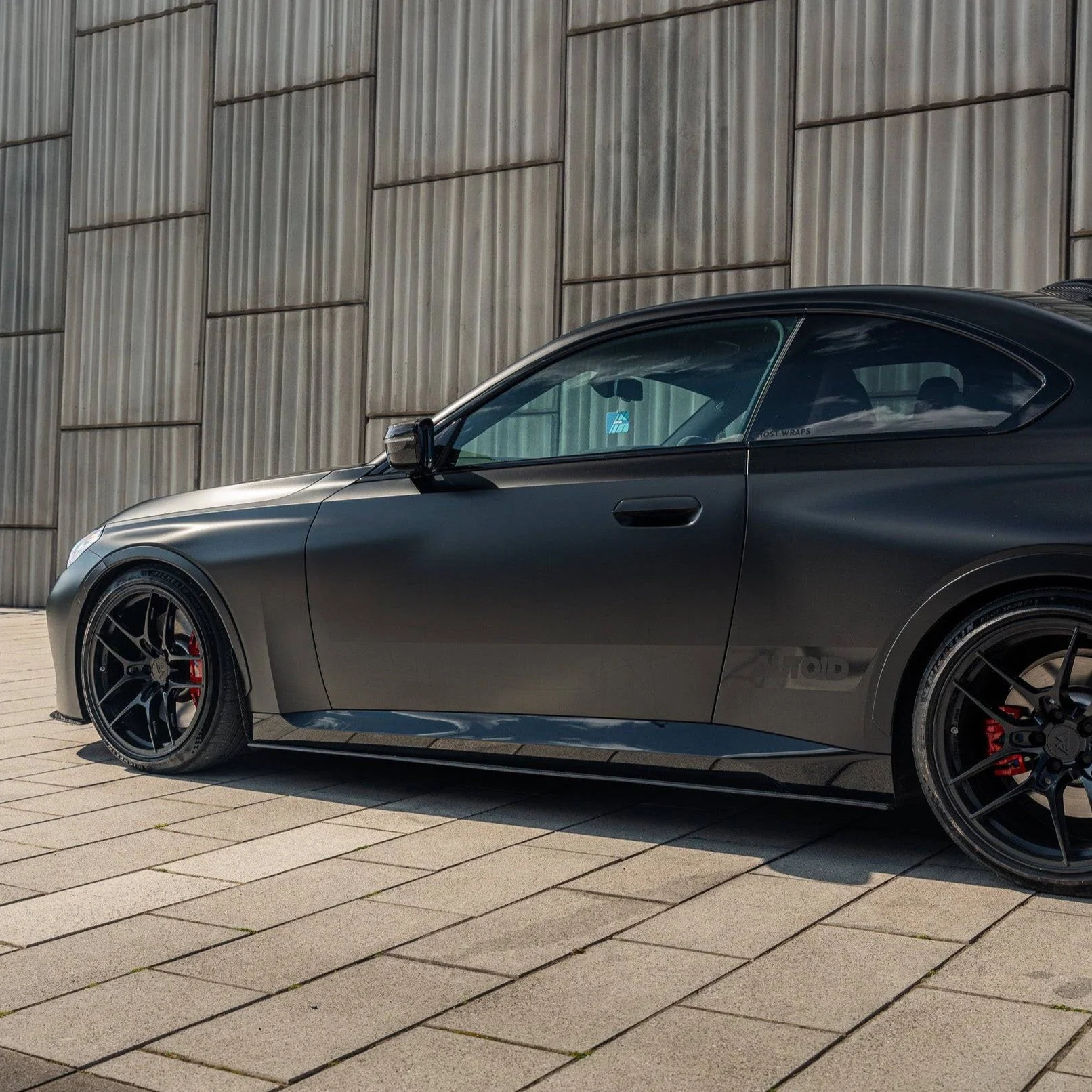BMW 2 Series & M240i G42 Full Carbon Fibre ID-01 Full Length Side Skirts by TREVORA (2021+) - Image 7