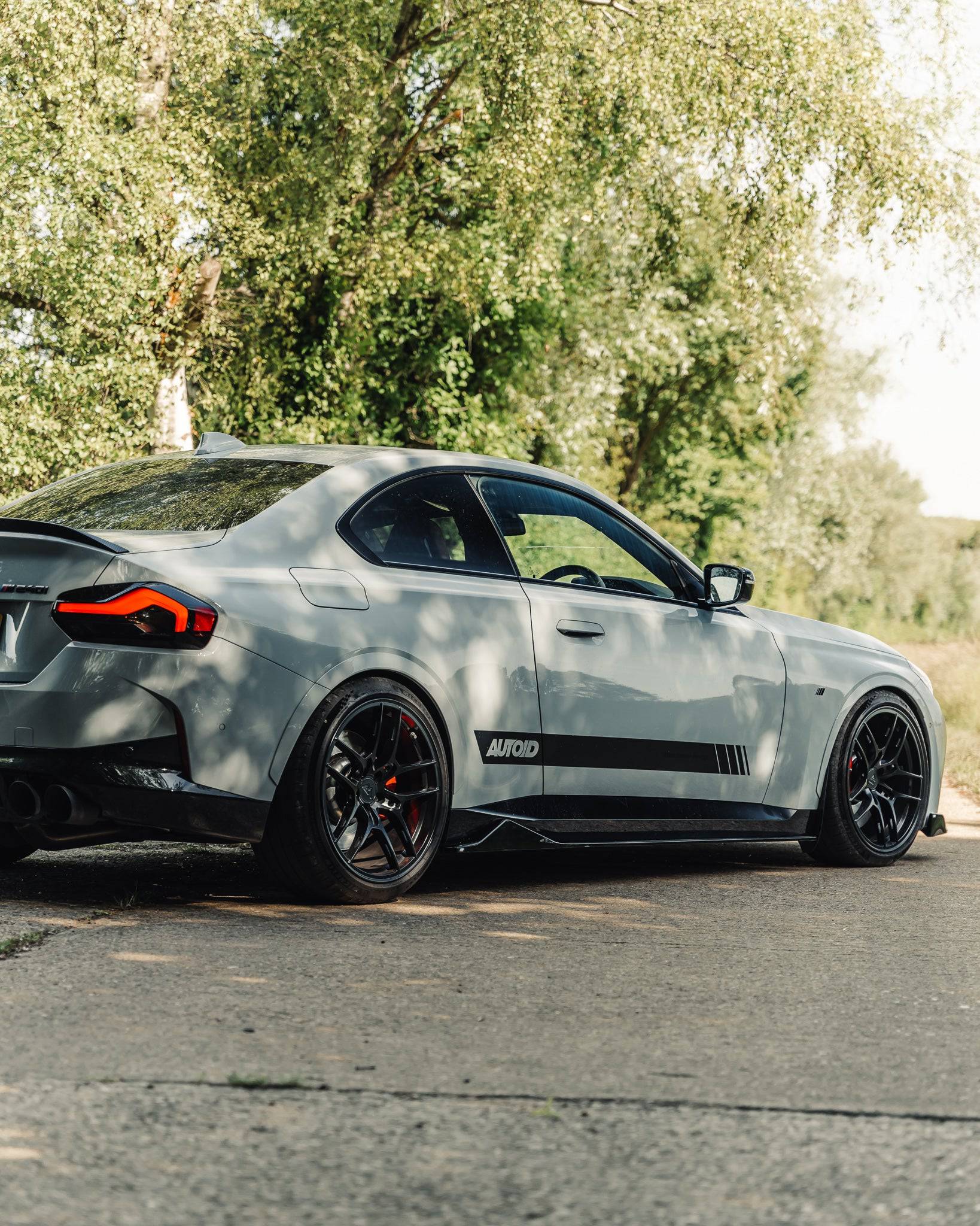 BMW 2 Series & M240i G42 Gloss Black Full Length Side Skirts by FORM (2021+) - Image 2