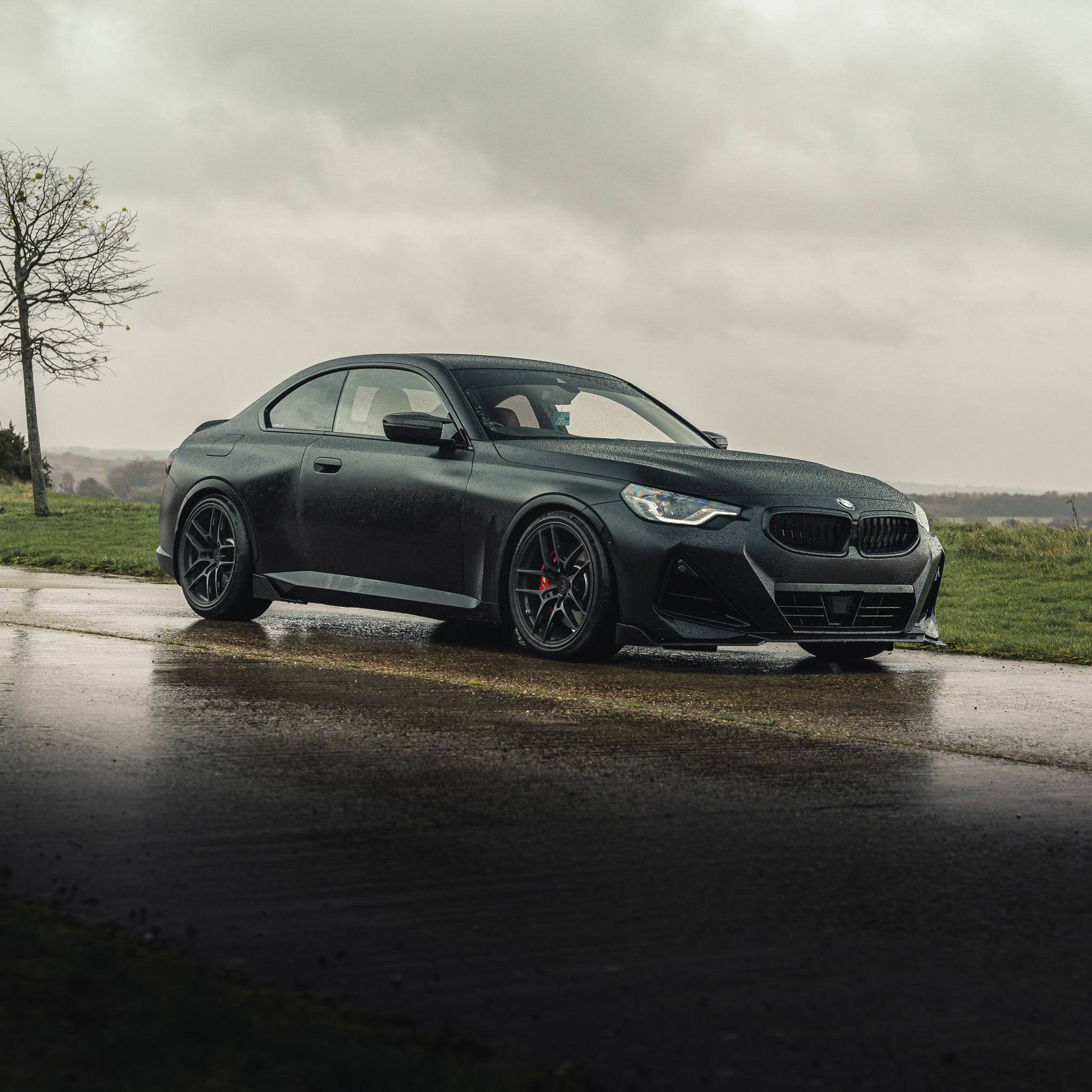 BMW 2 Series & M240i G42 Gloss Black Side Blades Winglets by FORM (2021+) - Image 12