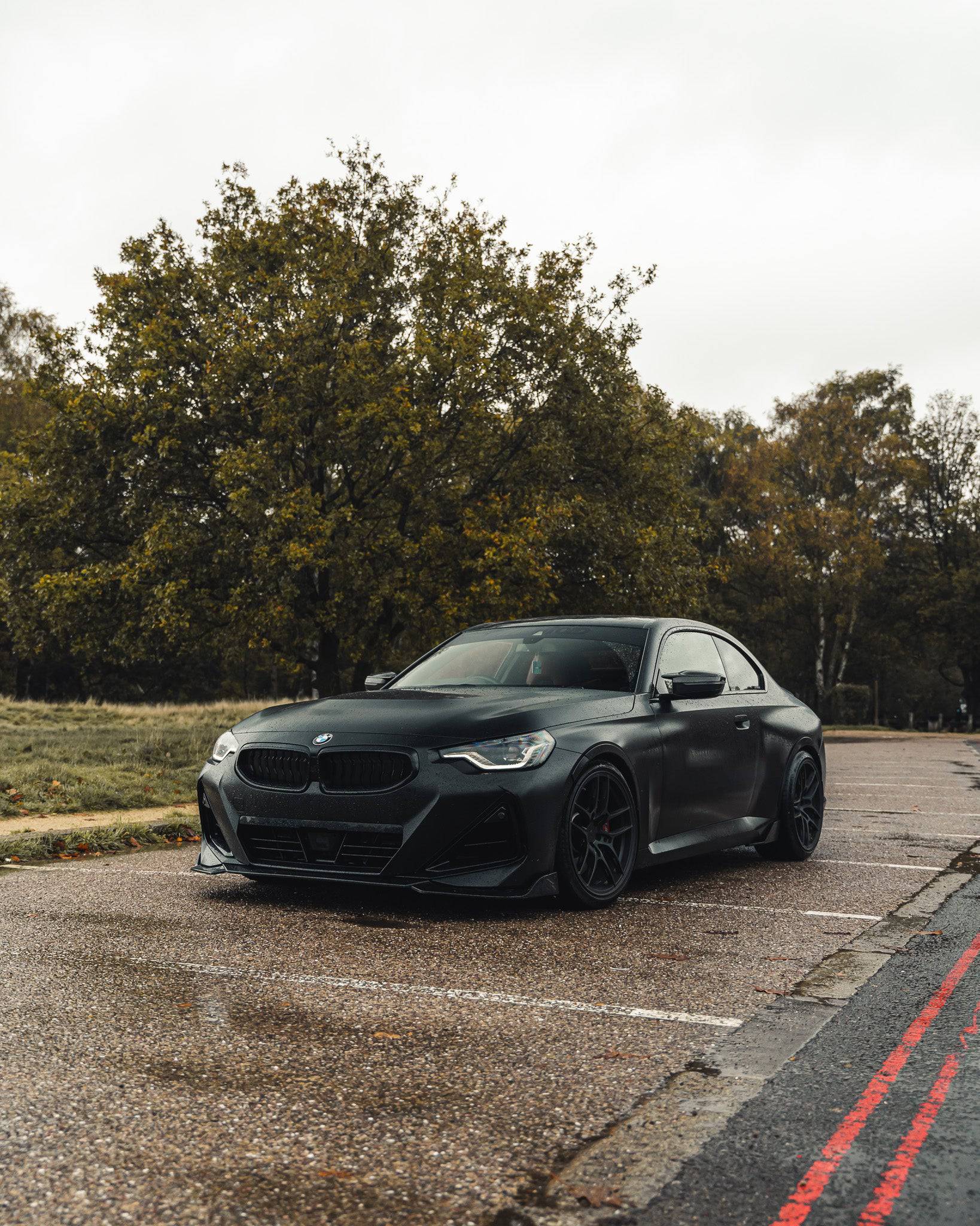 BMW 2 Series & M240i G42 Gloss Black Side Blades Winglets by FORM (2021+) - Image 14