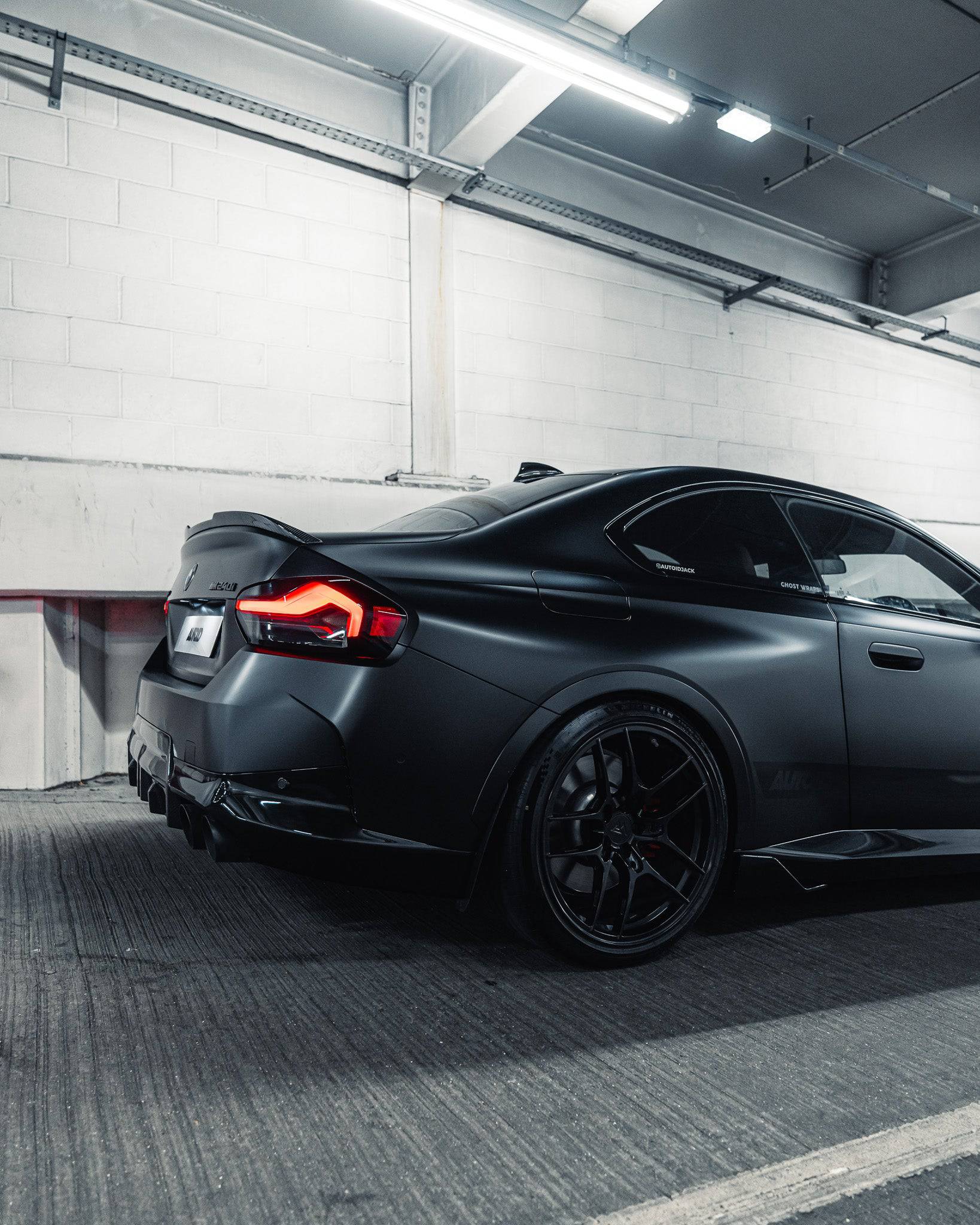 BMW 2 Series & M240i G42 Gloss Black Side Blades Winglets by FORM (2021+) - Image 4