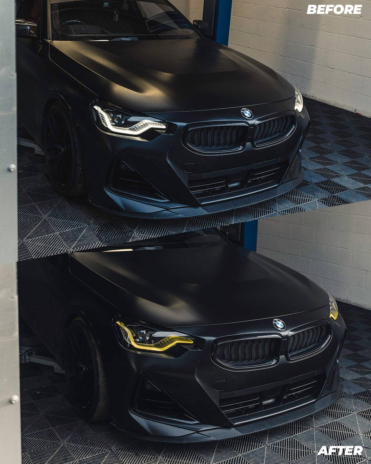 BMW 2 Series, M240i G42 & M2 G87 CSL Yellow DRL Module Set by FORM (2021+) - Image 3