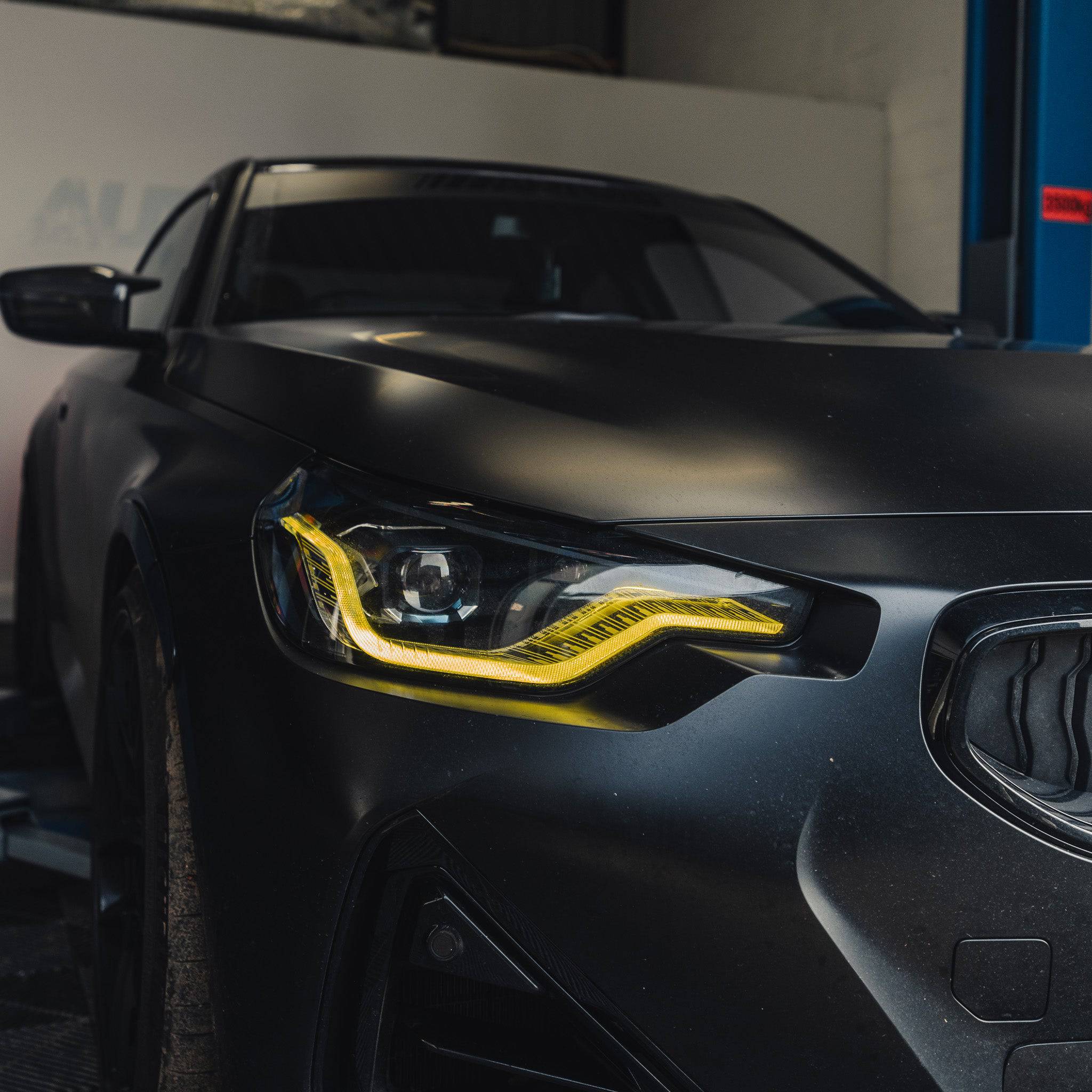 BMW 2 Series, M240i G42 & M2 G87 CSL Yellow DRL Module Set by FORM (2021+) - Image 8