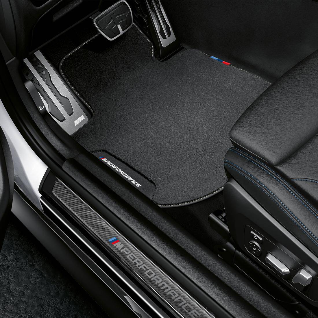 BMW 2 Series, M240i G42 & M2 G87 Genuine M Performance Floor Mats (2021+) - Image 2