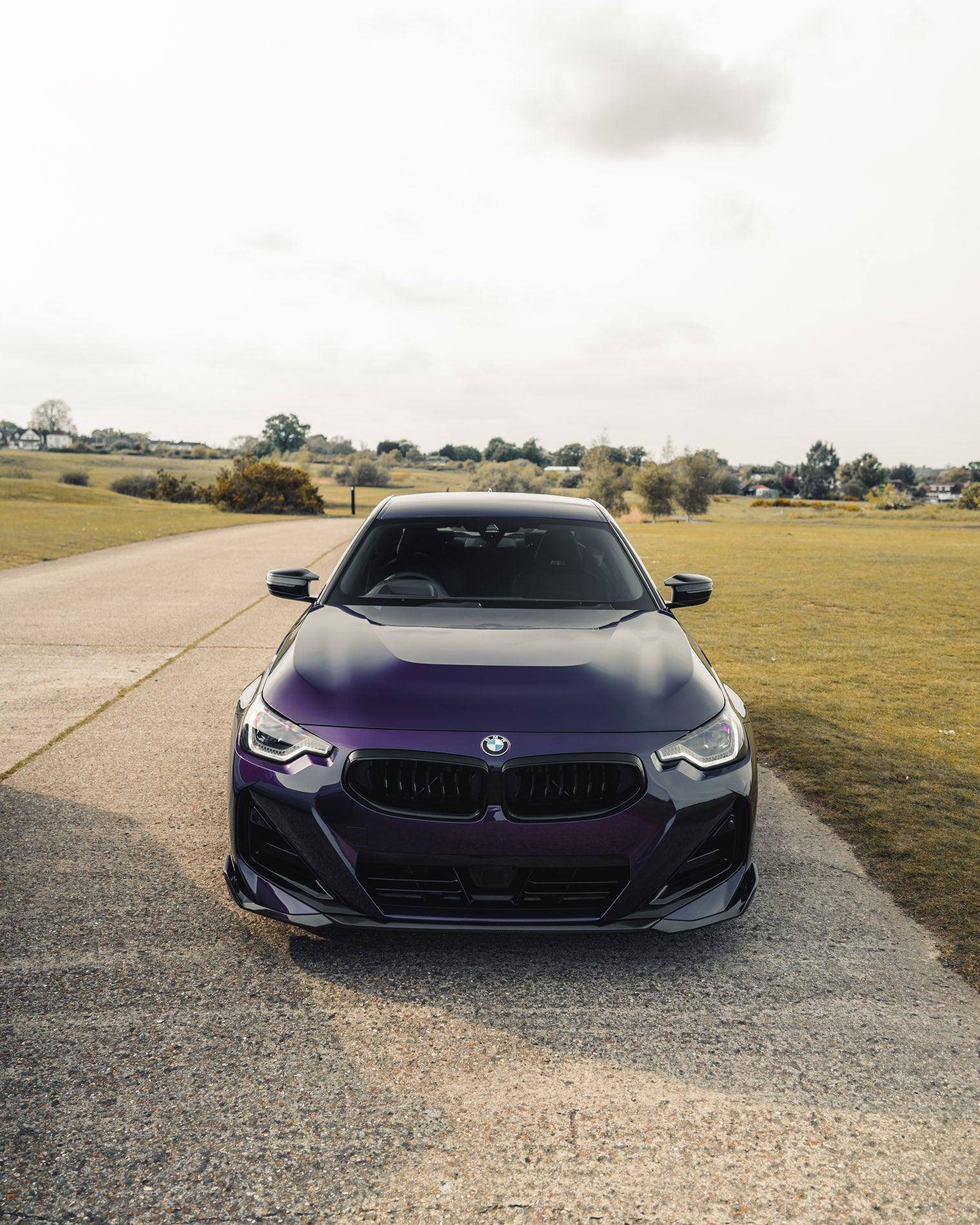 BMW 2 Series & M240i G42 Pre-preg Carbon Fibre Performance Front Splitter Pro by FORM (2021+) - Image 12