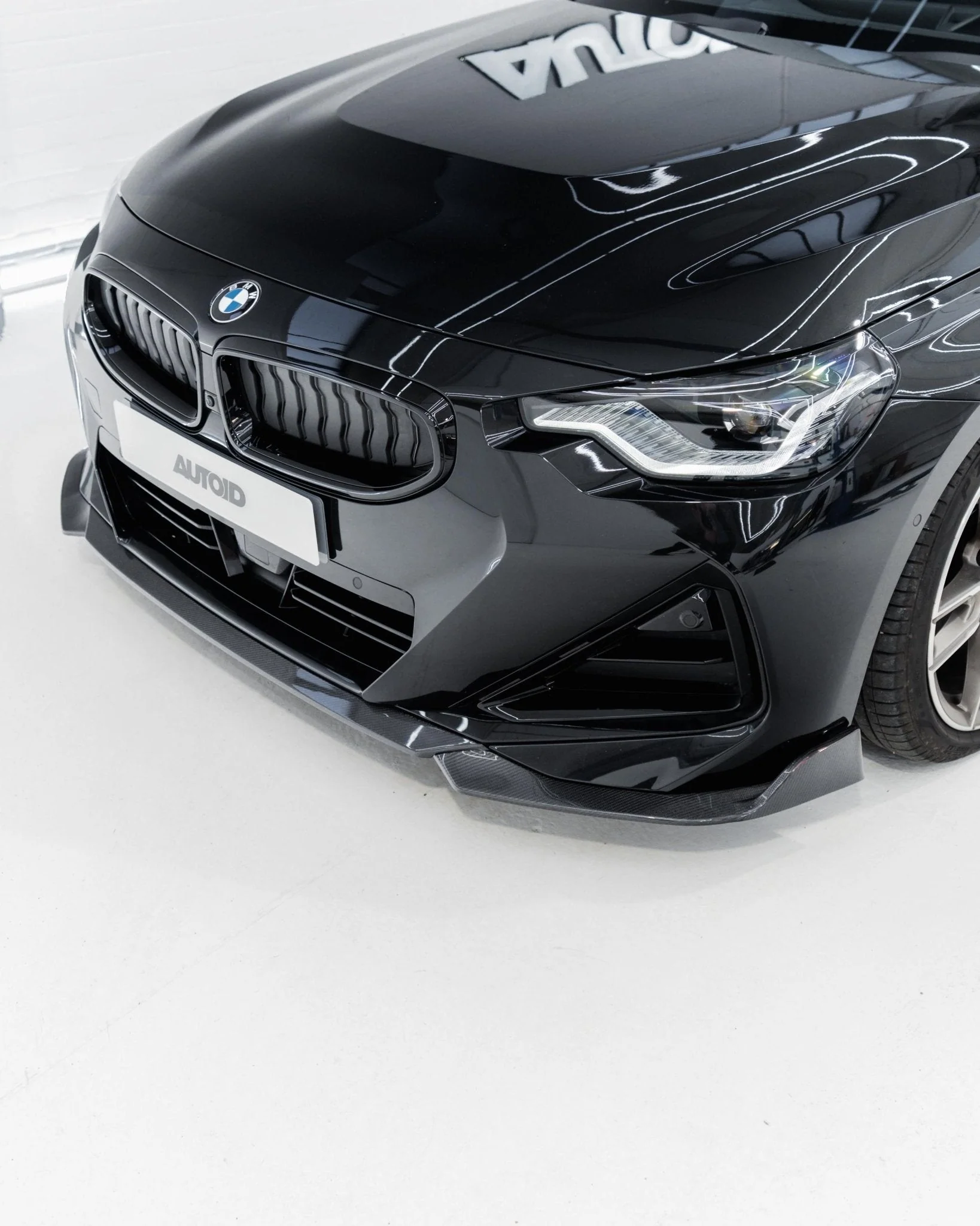 BMW 2 Series & M240i G42 Pre-preg Carbon Fibre Performance Front Splitter Pro by FORM (2021+) - Image 2