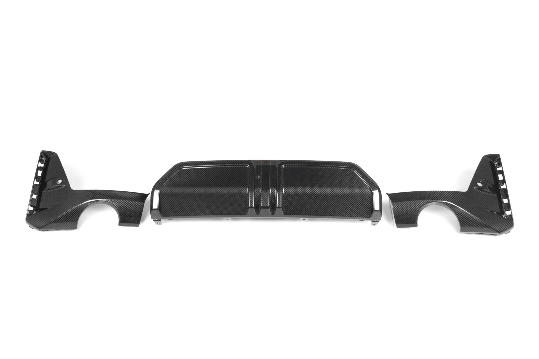 BMW 3 Series G20 G21 LCI Carbon Fibre Rear Diffuser Set by FORM (2023+)