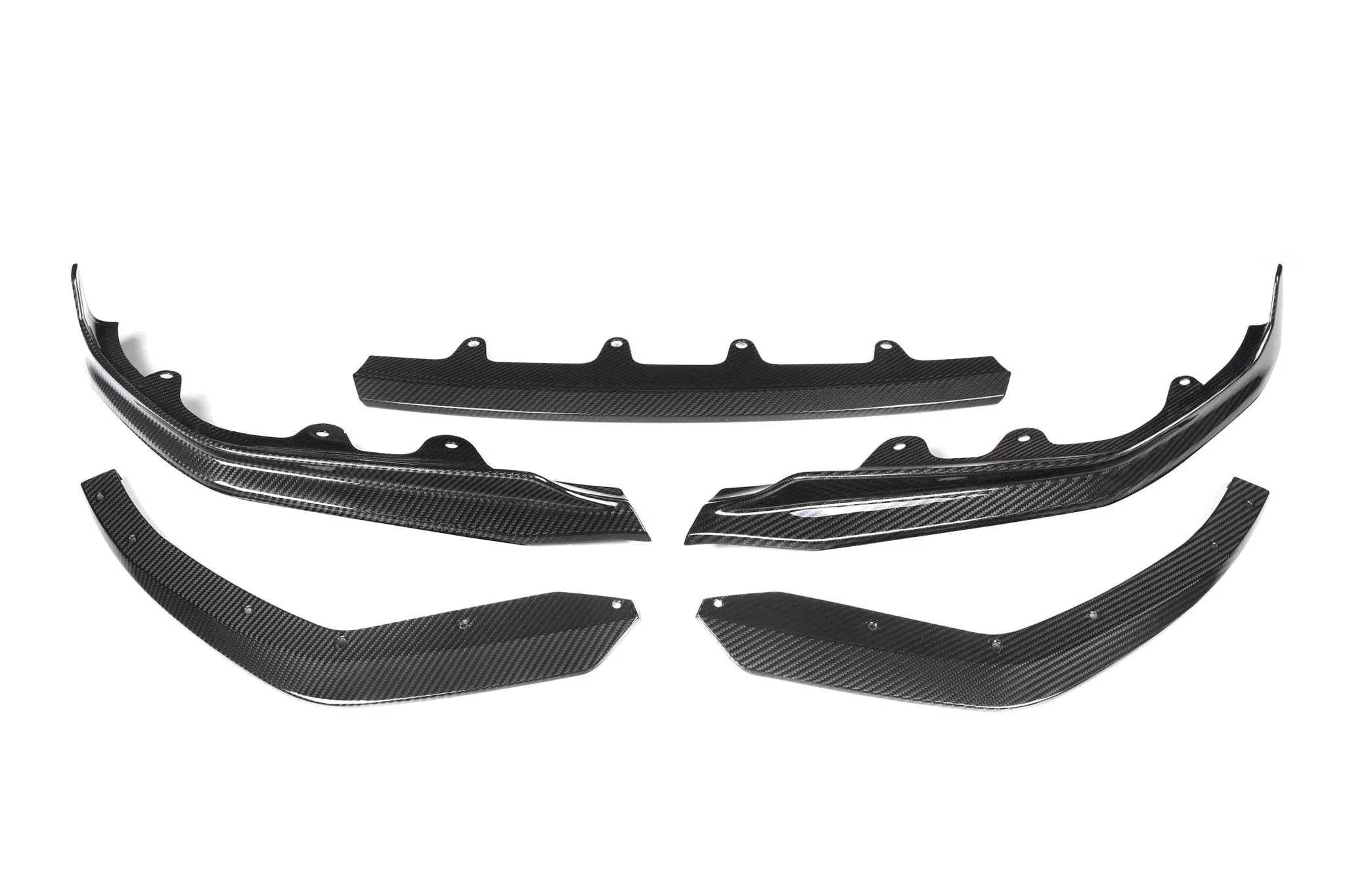 BMW 3 Series G20 G21 Pre-LCI Pre-Preg Carbon Fibre Front Splitter by FORM (2018-2022) - Image 2