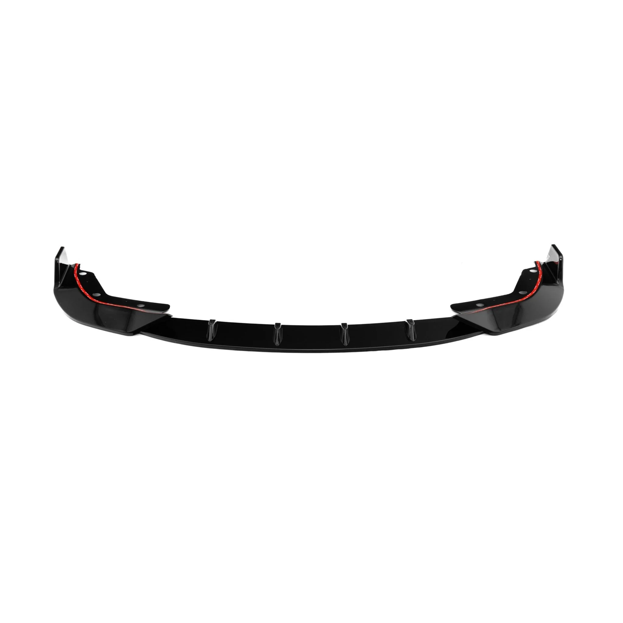 BMW 3 Series G20 G21 Pre-LCI Gloss Black Competition Front Splitter by FORM (2018-2022) - Image 2