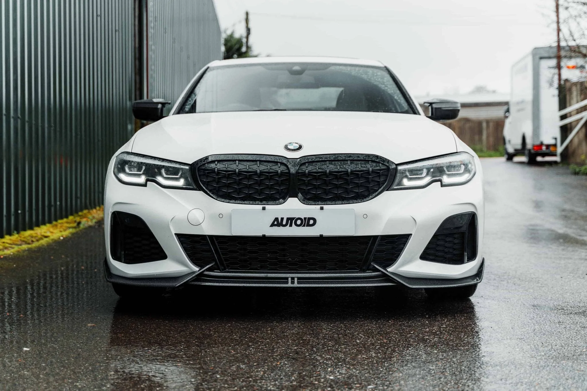 BMW 3 Series M340i G20 G21 Pre-LCI Carbon Fibre Front Splitter by Adro (2018-2022) - Image 6