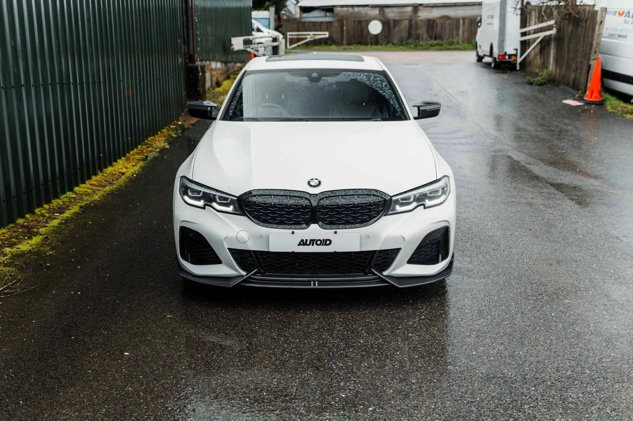 BMW 3 Series M340i G20 G21 Pre-LCI Carbon Fibre Front Splitter by Adro (2018-2022) - Image 7
