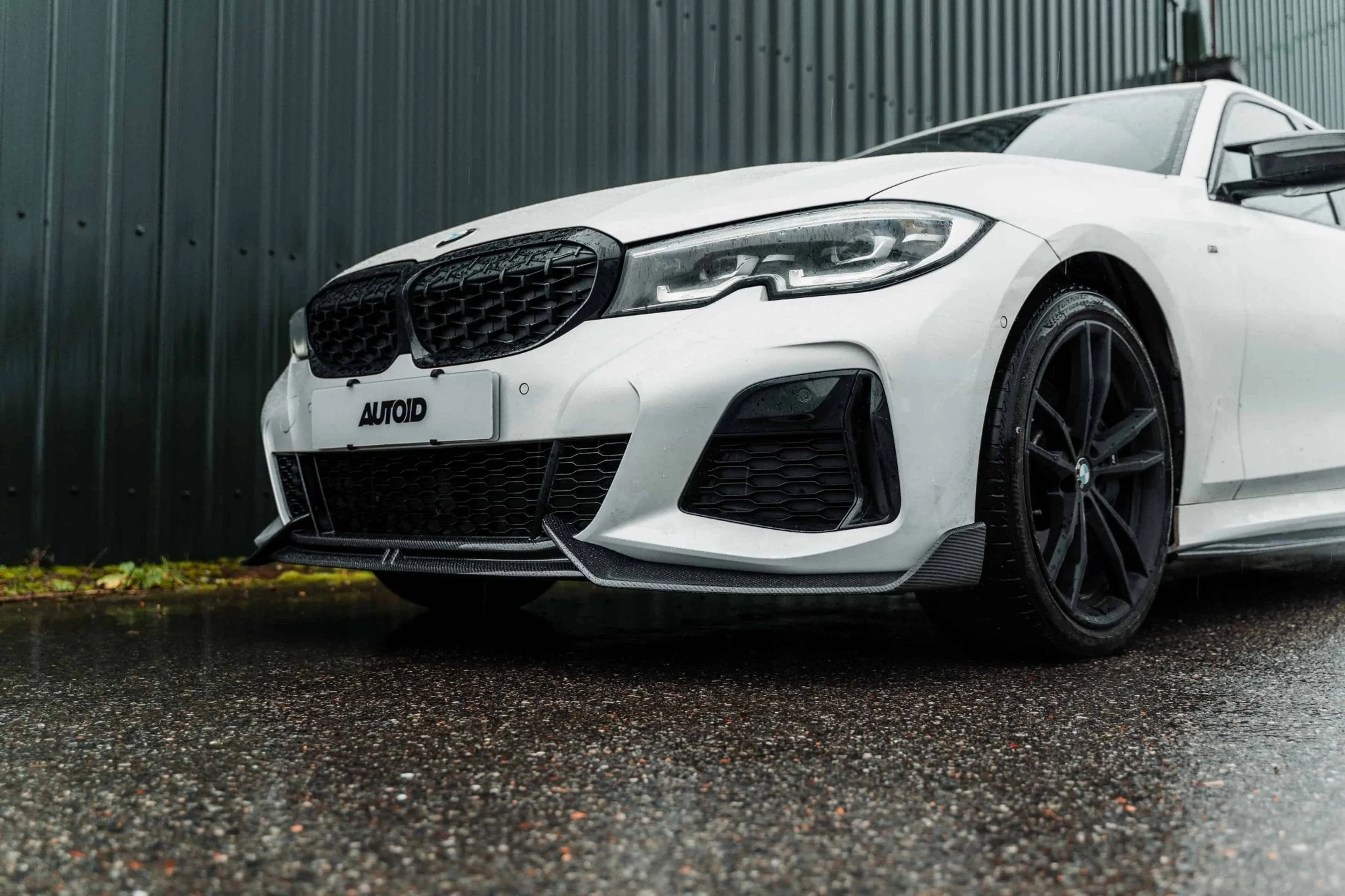 BMW 3 Series M340i G20 G21 Pre-LCI Carbon Fibre Front Splitter by Adro (2018-2022) - Image 9