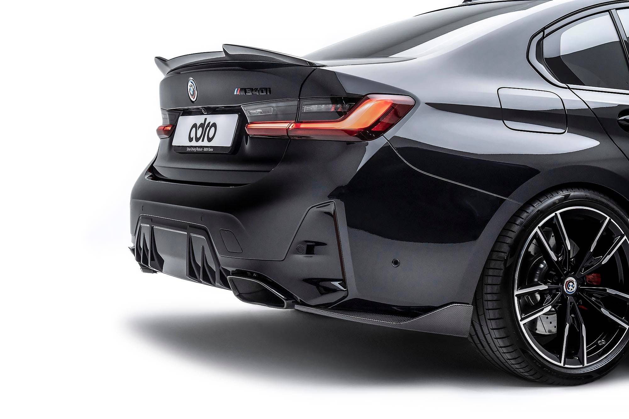BMW 3 Series M340i G20 LCI Carbon Fibre Rear Winglets by Adro (2022+) - Image 3