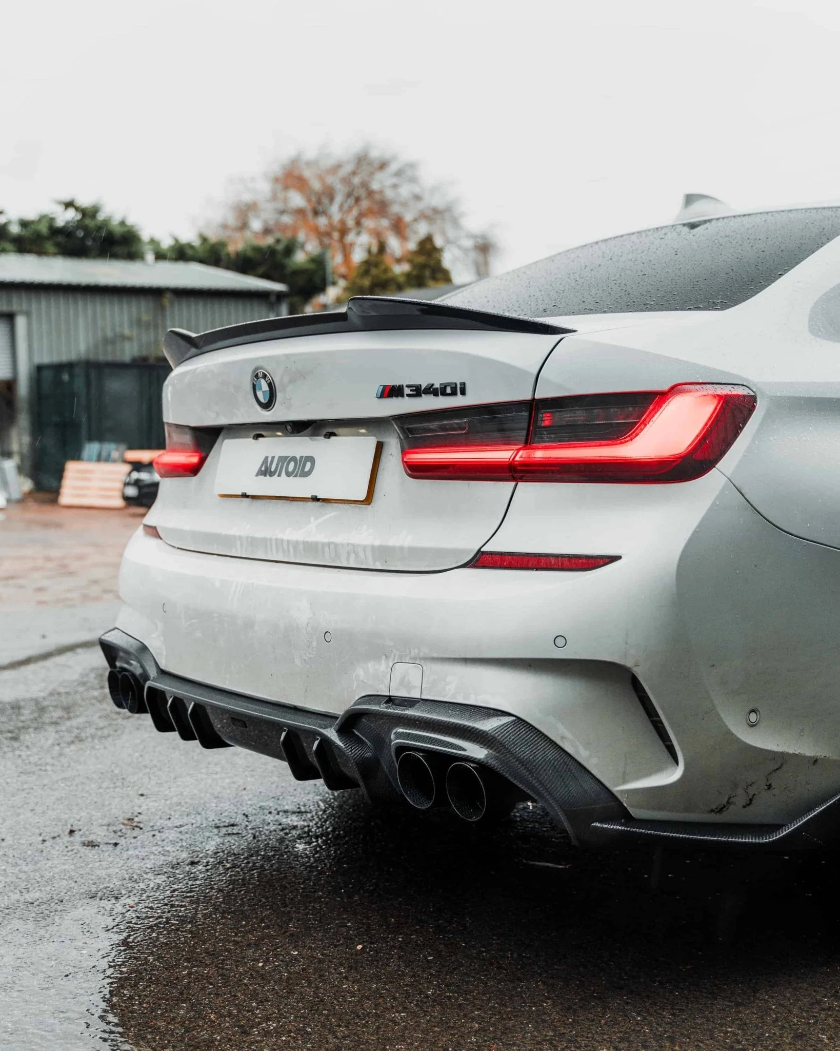 BMW 3 Series M340i G20 Pre-LCI Carbon Fibre Rear Diffuser by Adro (2018-2022) - Image 6