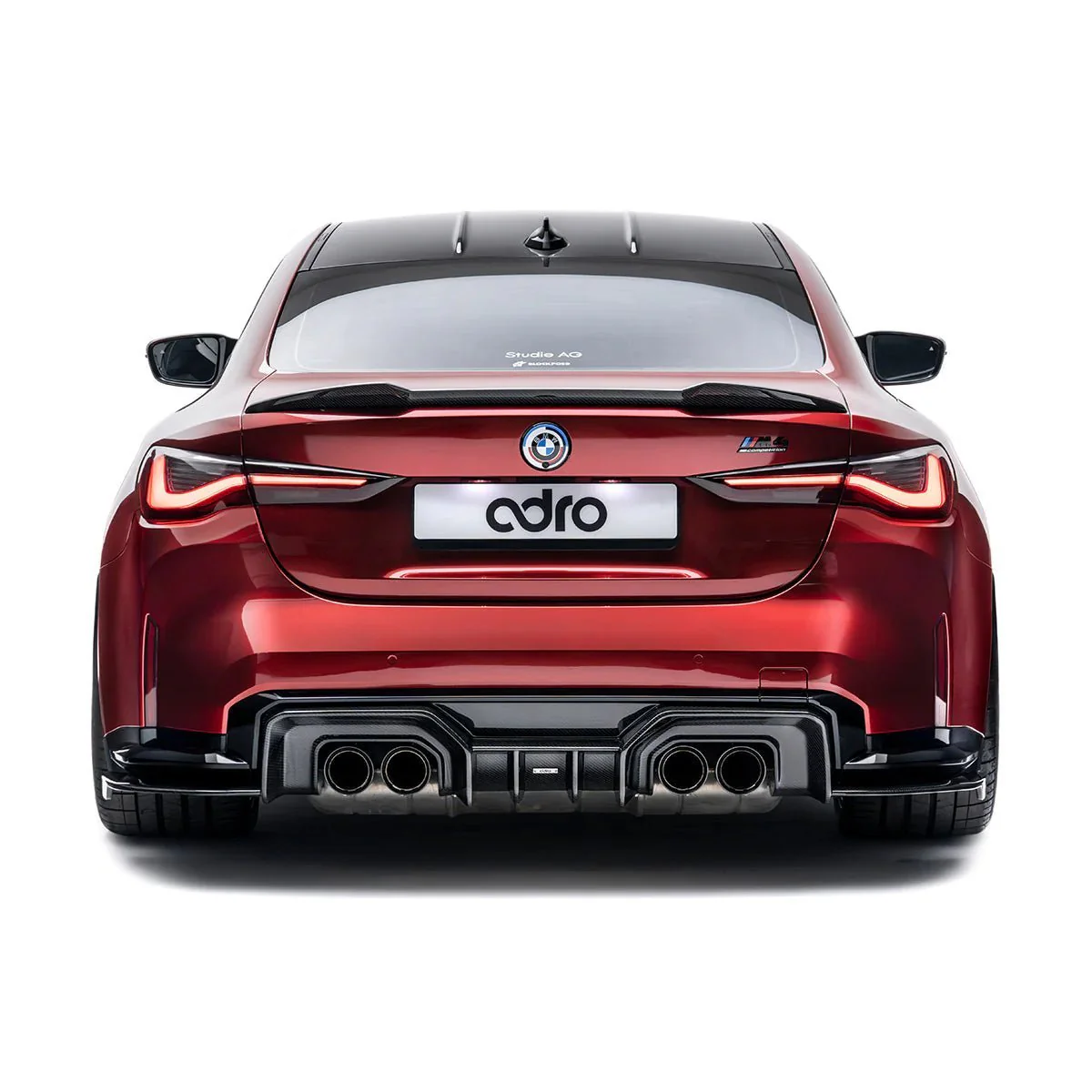 BMW 4 Series G22 & M4 G82 Dry Carbon Fibre Rear Trunk Lip Spoiler by Adro (2020+) - Image 2