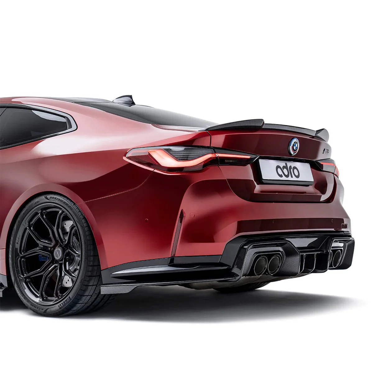 BMW 4 Series G22 & M4 G82 Dry Carbon Fibre Rear Trunk Lip Spoiler by Adro (2020+) - Image 3