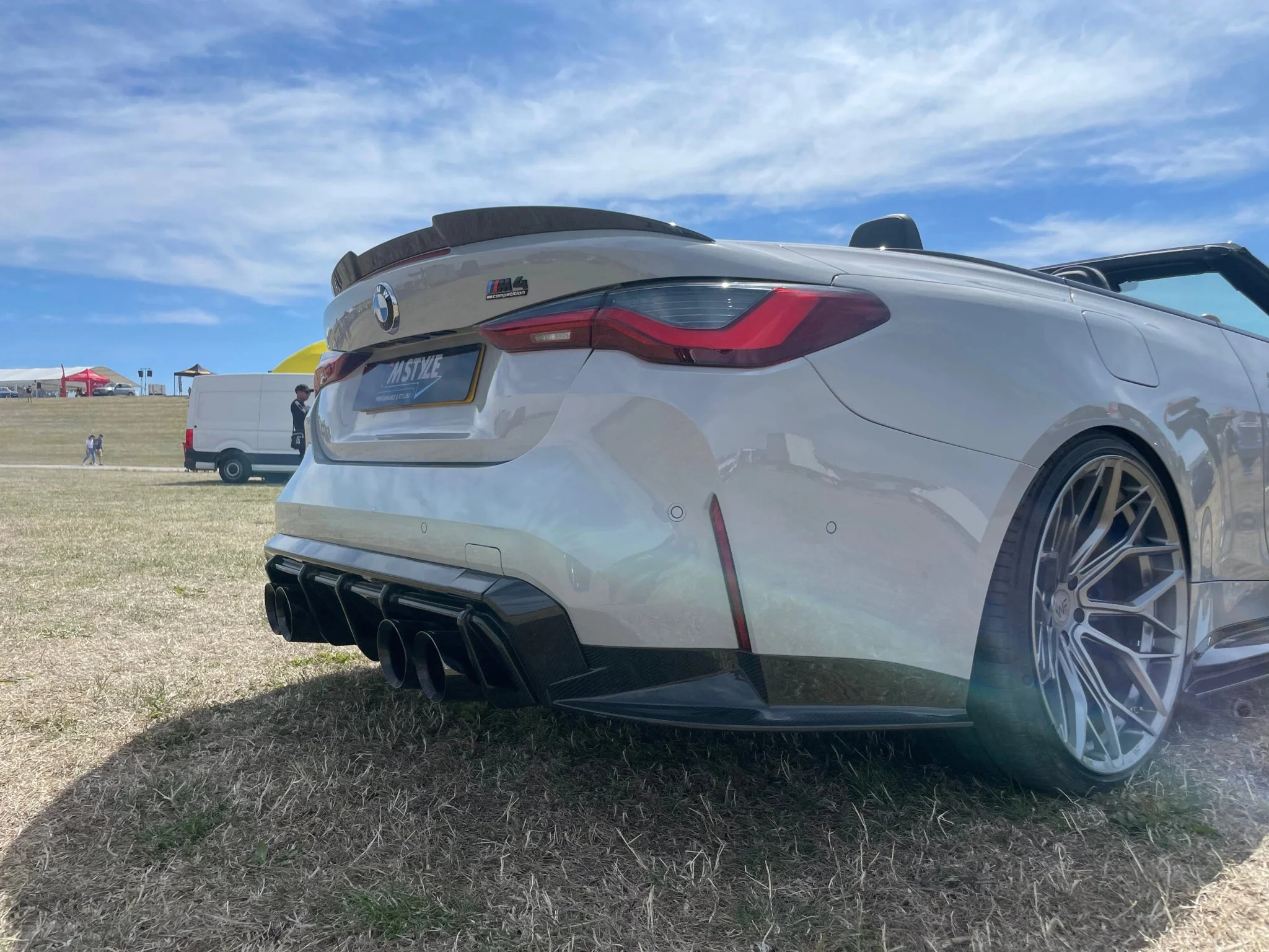 BMW 4 Series G23 & M4 G83 Convertible Pre-Preg Carbon Fibre Rear Spoiler (2021+) - Image 2