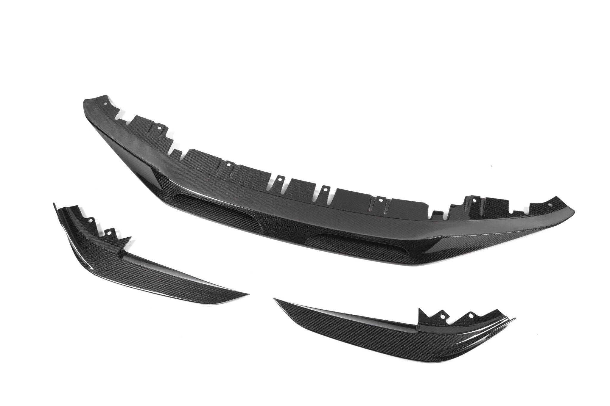 BMW 4 Series & i4 Gran Coupe G26 Pre-Preg Carbon Fibre Front Splitter by FORM (2021+) - Image 7