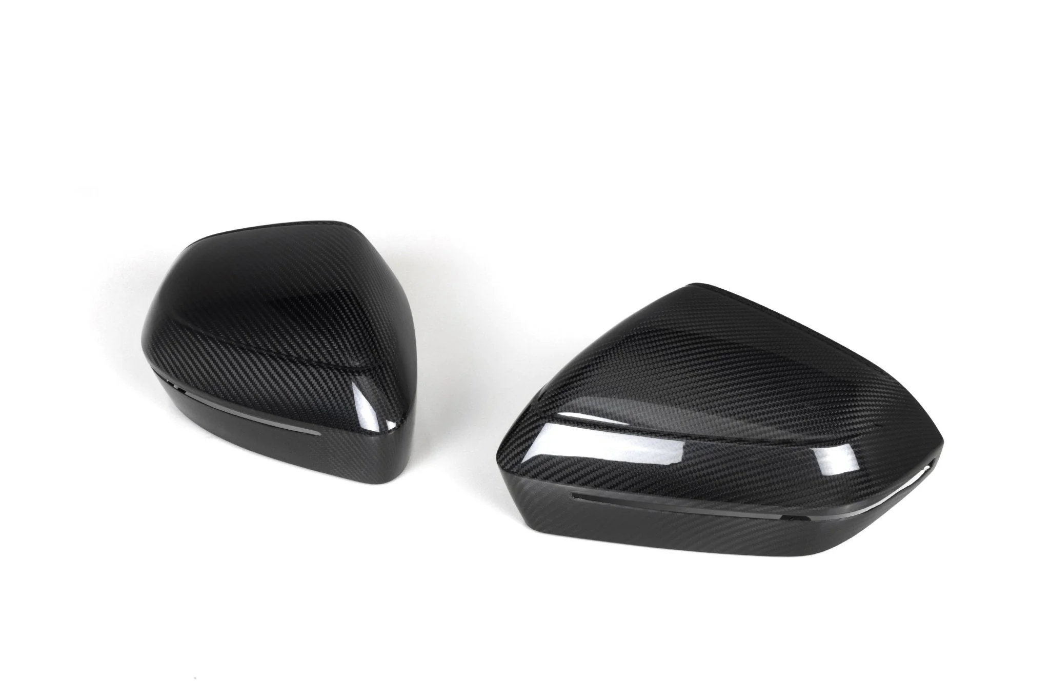 BMW 5 Series G60 G61 & X3 G45 Pre-preg Carbon Fibre Wing Mirror Covers by TREVORA (2024+) - Image 4
