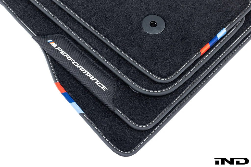 BMW 5 Series G60 & M5 G90 G99 Genuine M Performance All Weather Full Floor Mats Set (2024+) - Image 2