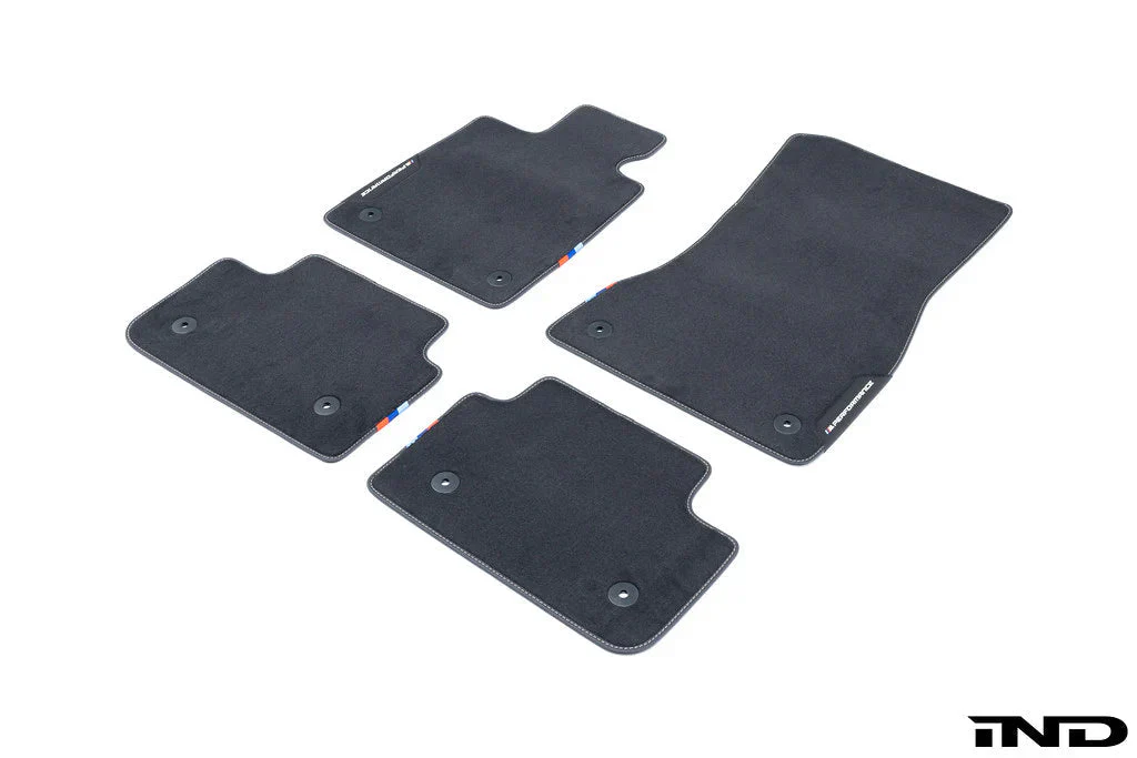 BMW 5 Series G60 & M5 G90 G99 Genuine M Performance All Weather Full Floor Mats Set (2024+) - Image 3