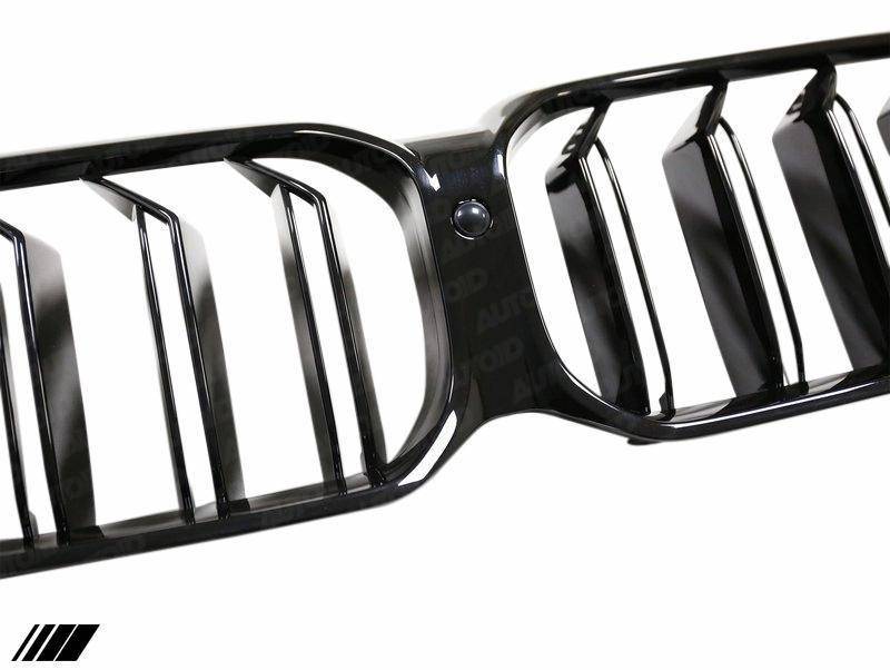 BMW 5 Series LCI G30 G31 Gloss Black Kidney Grilles by FORM (2020-2023) - Image 4
