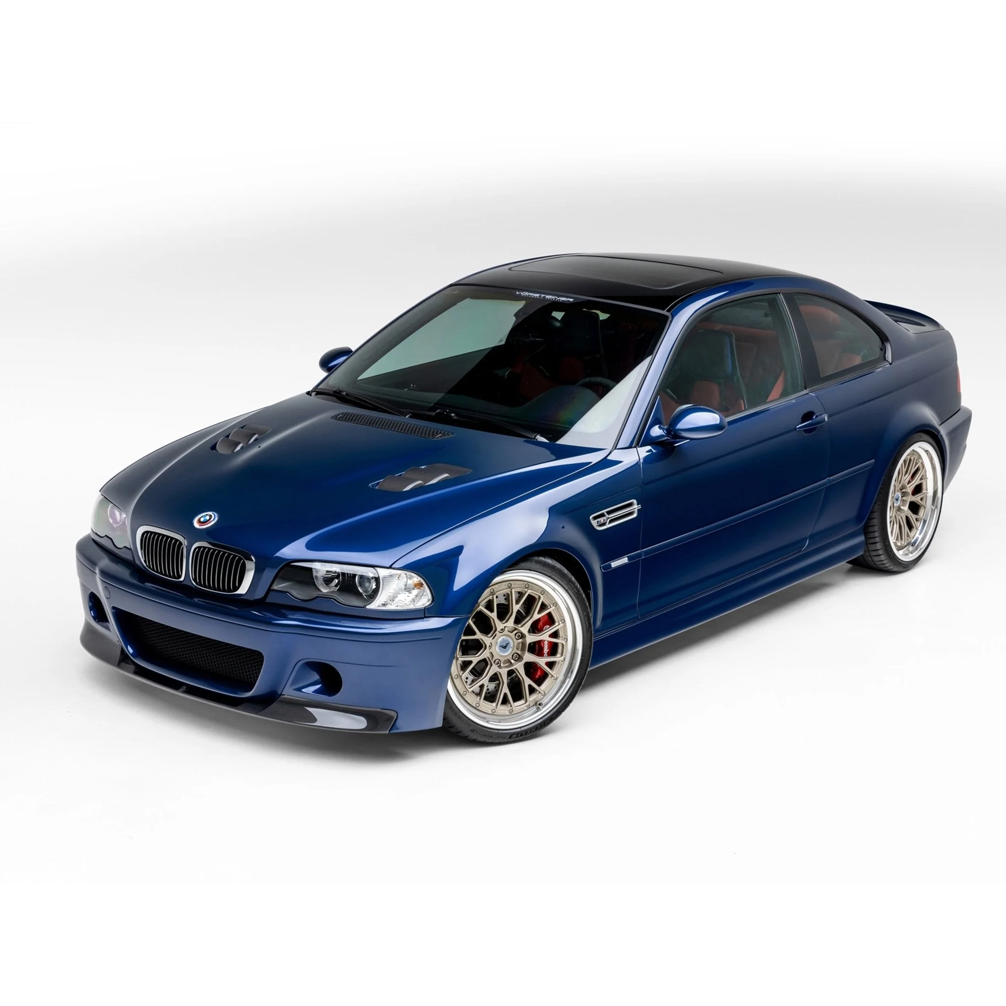 BMW E46 M3 V20 Aero 1 Piece Splitter Carbon Fiber by Vorsteiner - Image 6