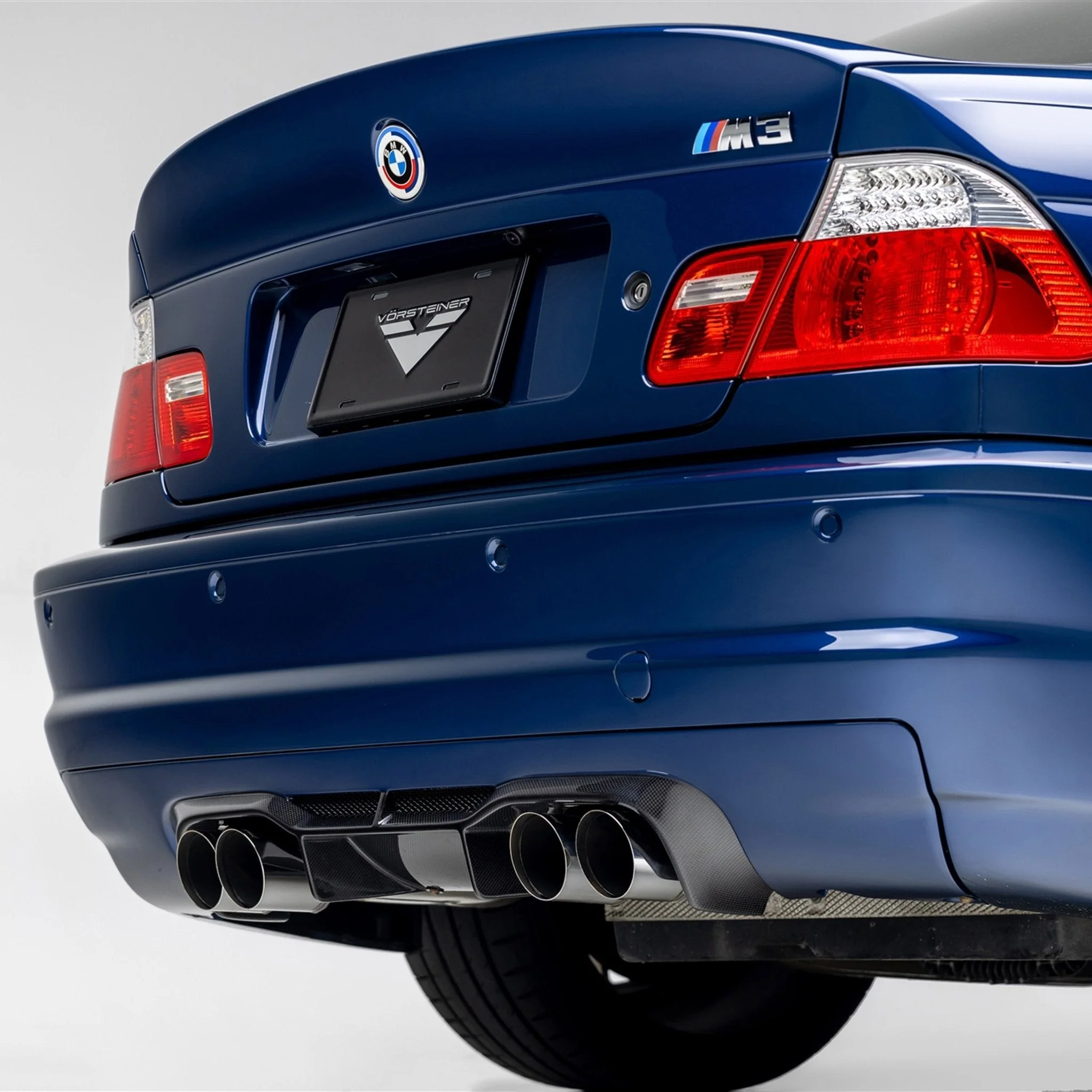 BMW E46 M3 V20 Aero Rear Diffuser Carbon Fiber By Vorsteiner - Image 5