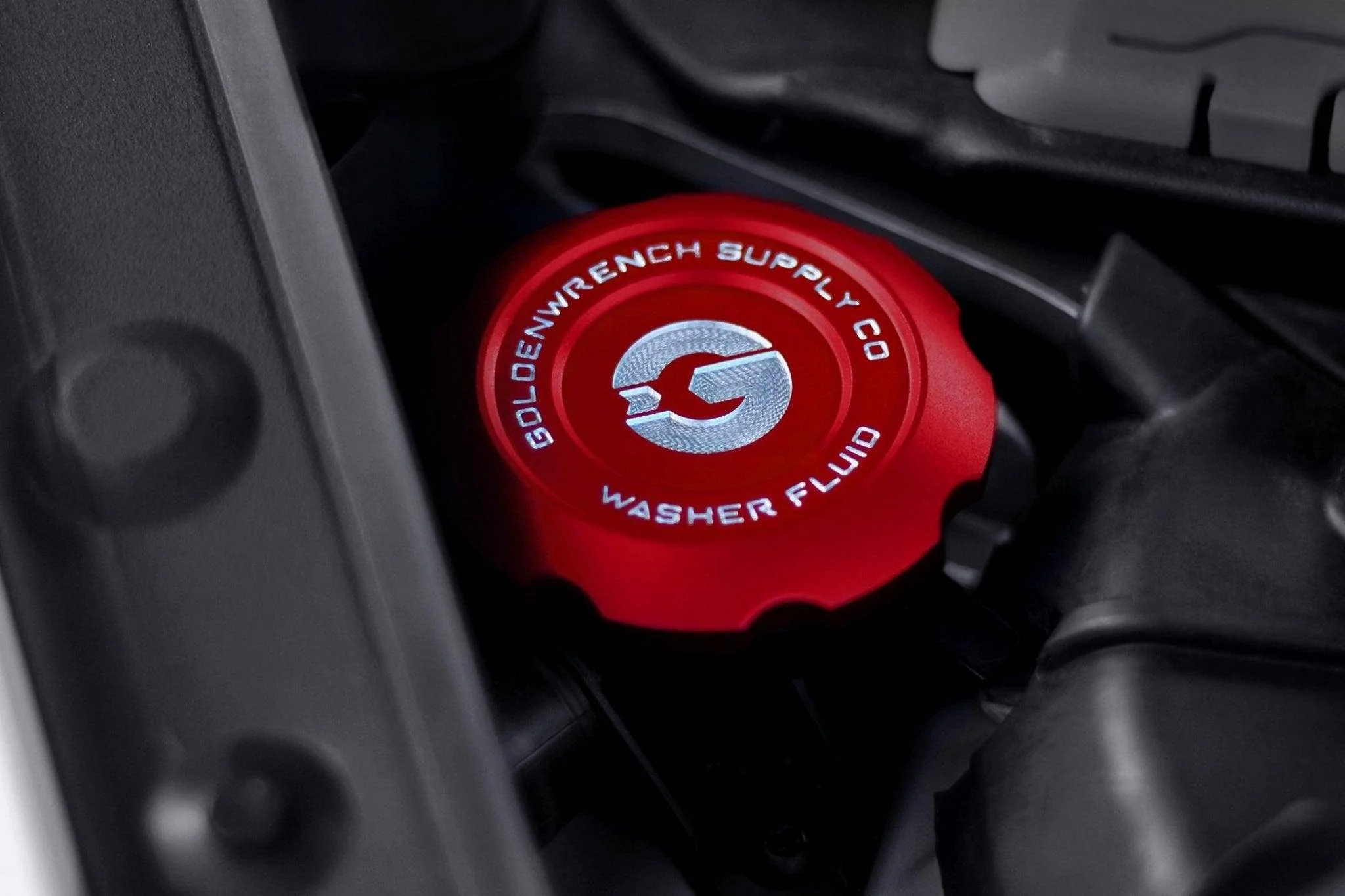 BMW F Series Billet Washer Fluid Cap by Goldenwrench - Image 5