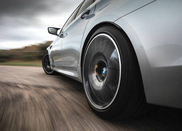BMW F Series M Performance 5x120 65mm Floating Wheel Centre Cap Set (2011-2021) - Image 2