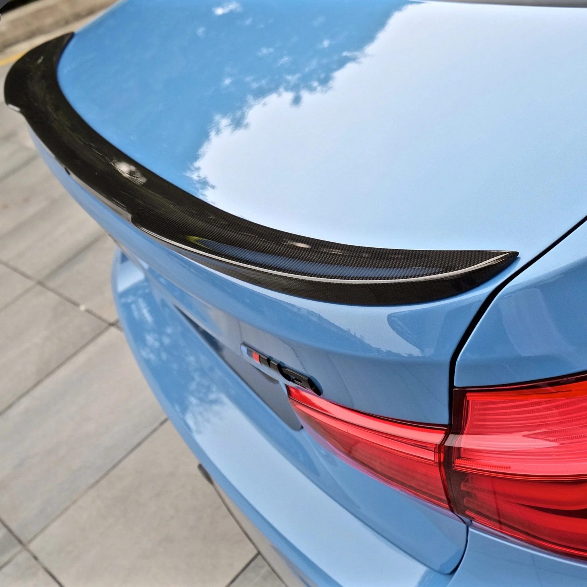 BMW F80 M3 EVO Aero Decklid Spoiler Carbon Fiber by Vorsteiner - Image 4