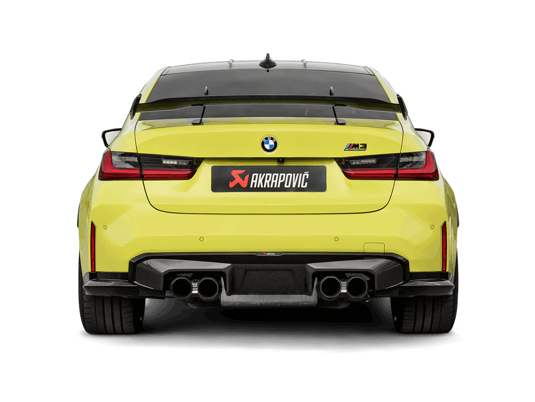 BMW M2 G87, M3 G80, M4 G82 & M Sport Carbon Fibre Rear Wing by Akrapovic - Image 2