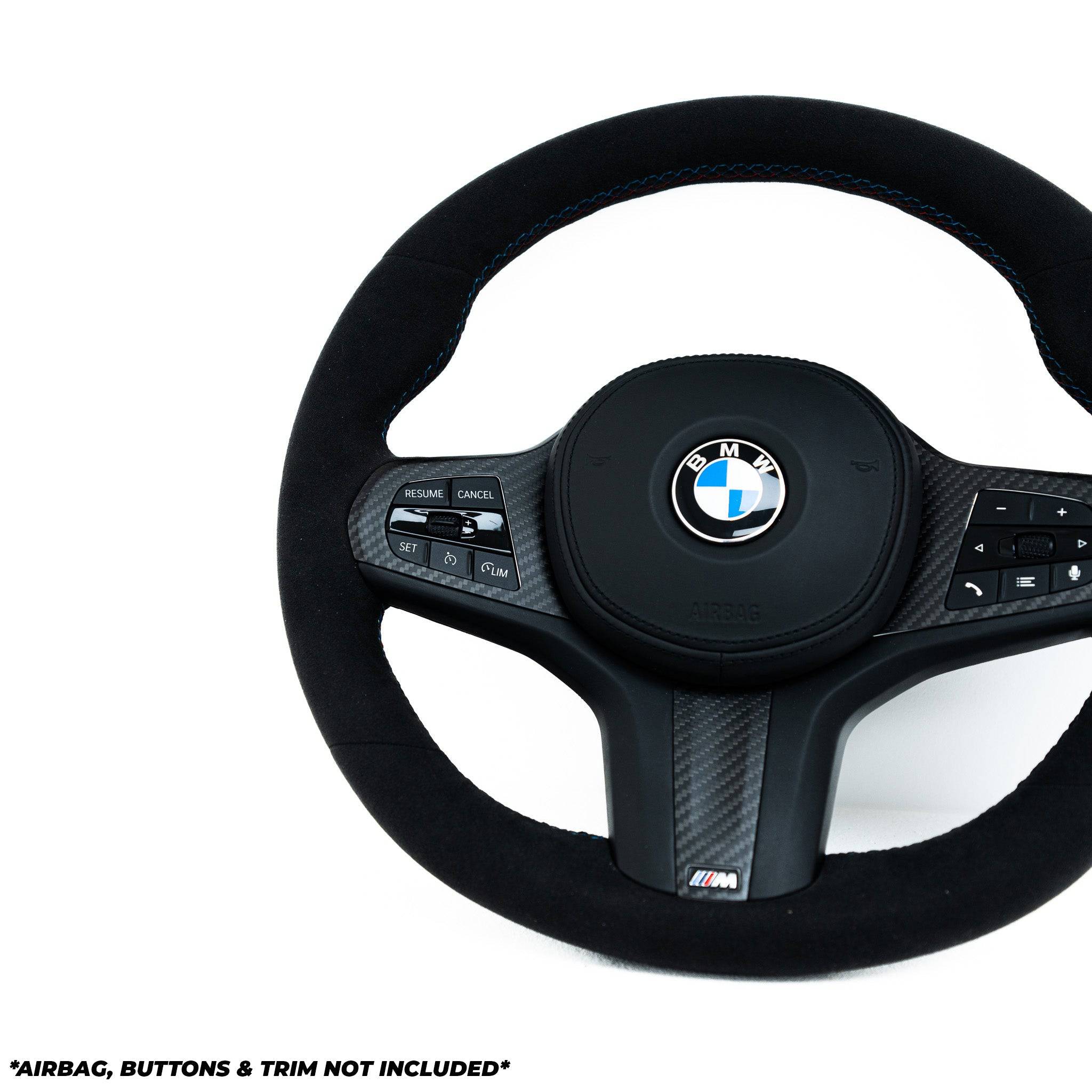 BMW G Series Full Alcantara Custom Steering Wheel by FORM - Image 10