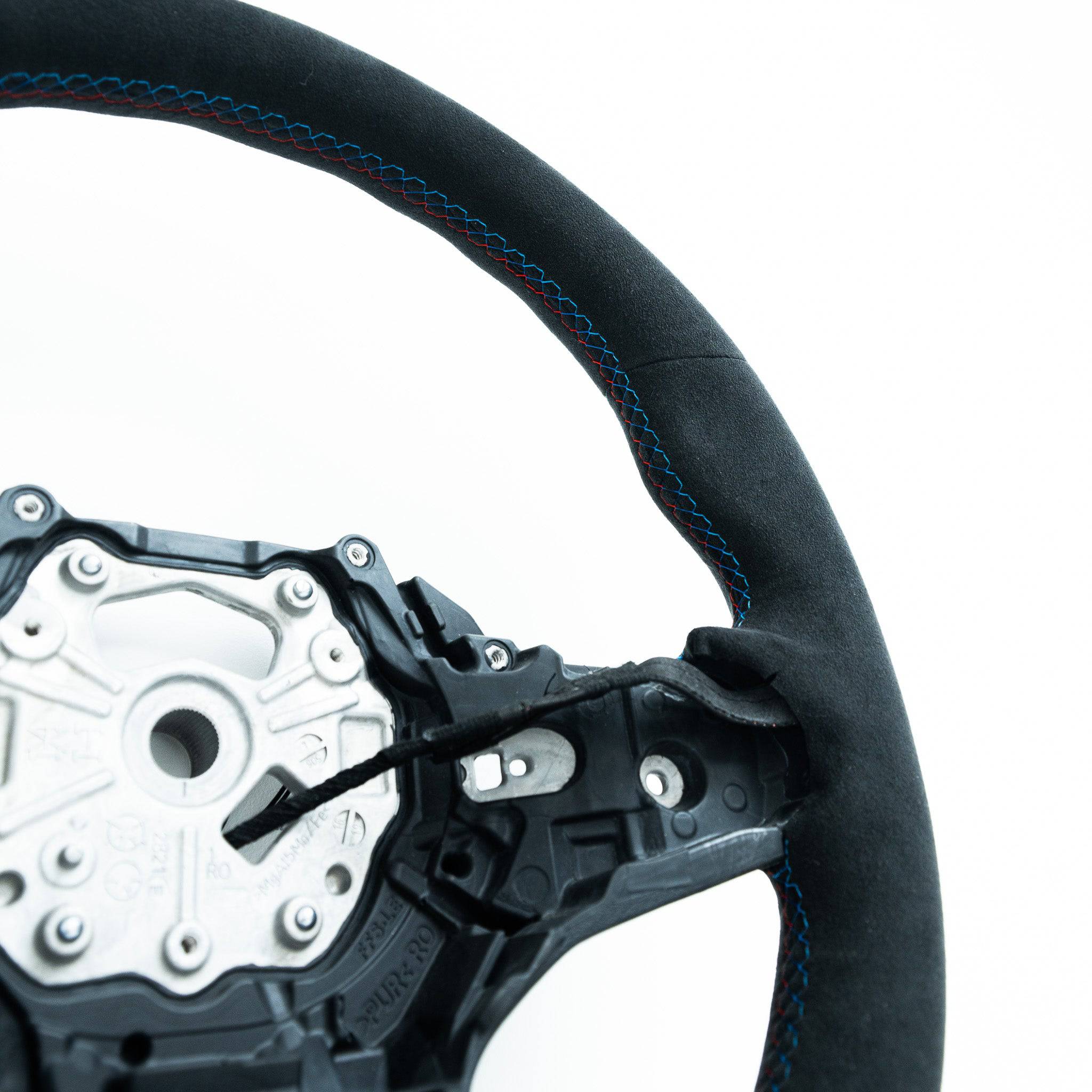 BMW G Series Full Alcantara Custom Steering Wheel by FORM - Image 14