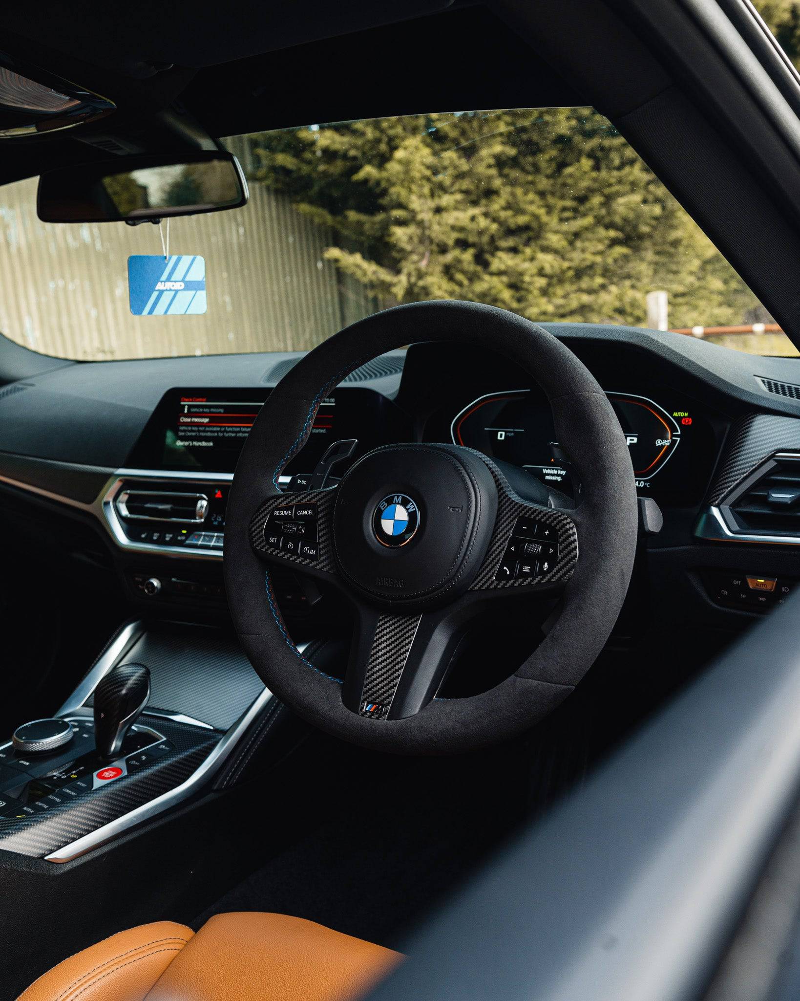 BMW G Series Full Alcantara Custom Steering Wheel by FORM - Image 3