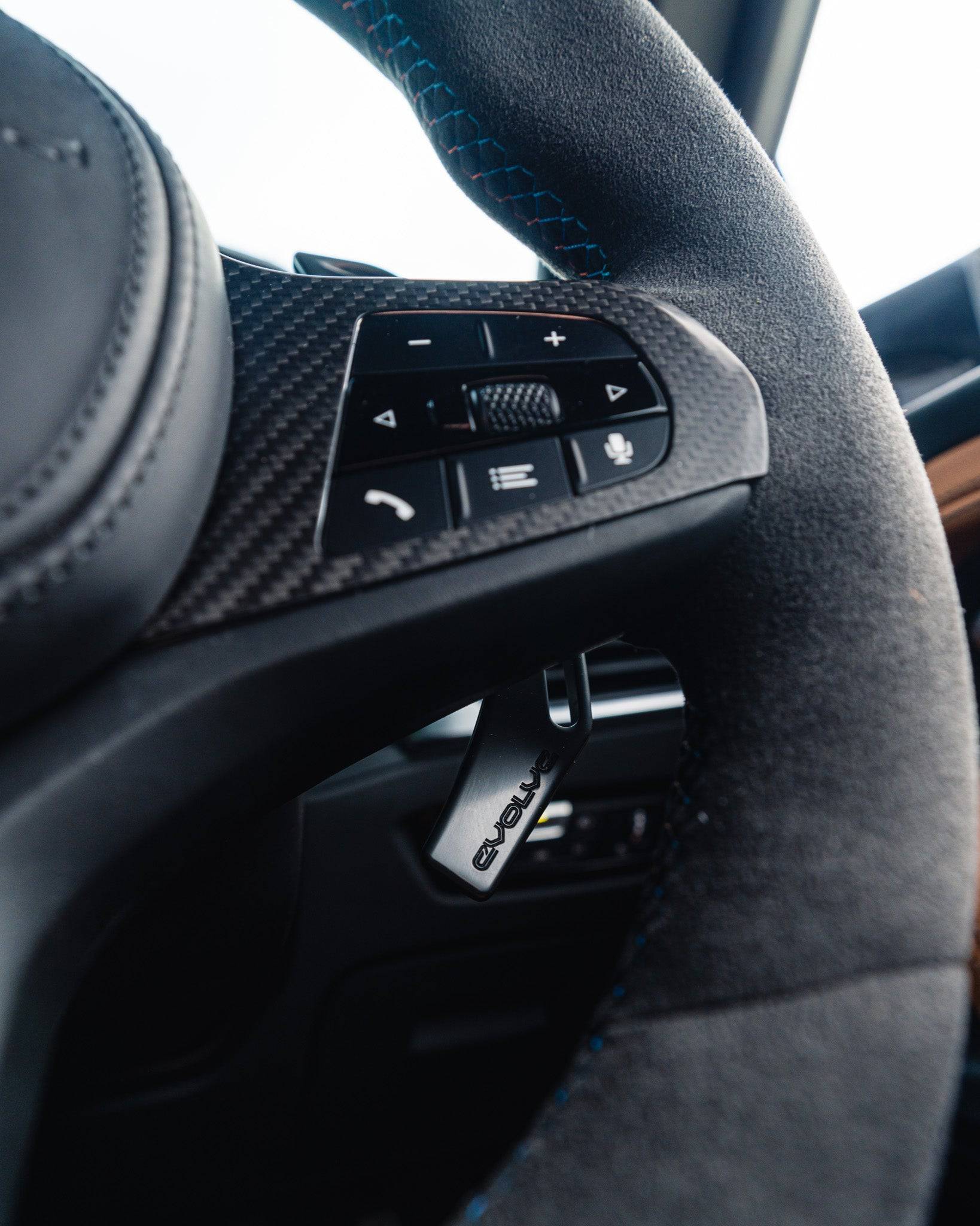 BMW G Series Full Alcantara Custom Steering Wheel by FORM - Image 6