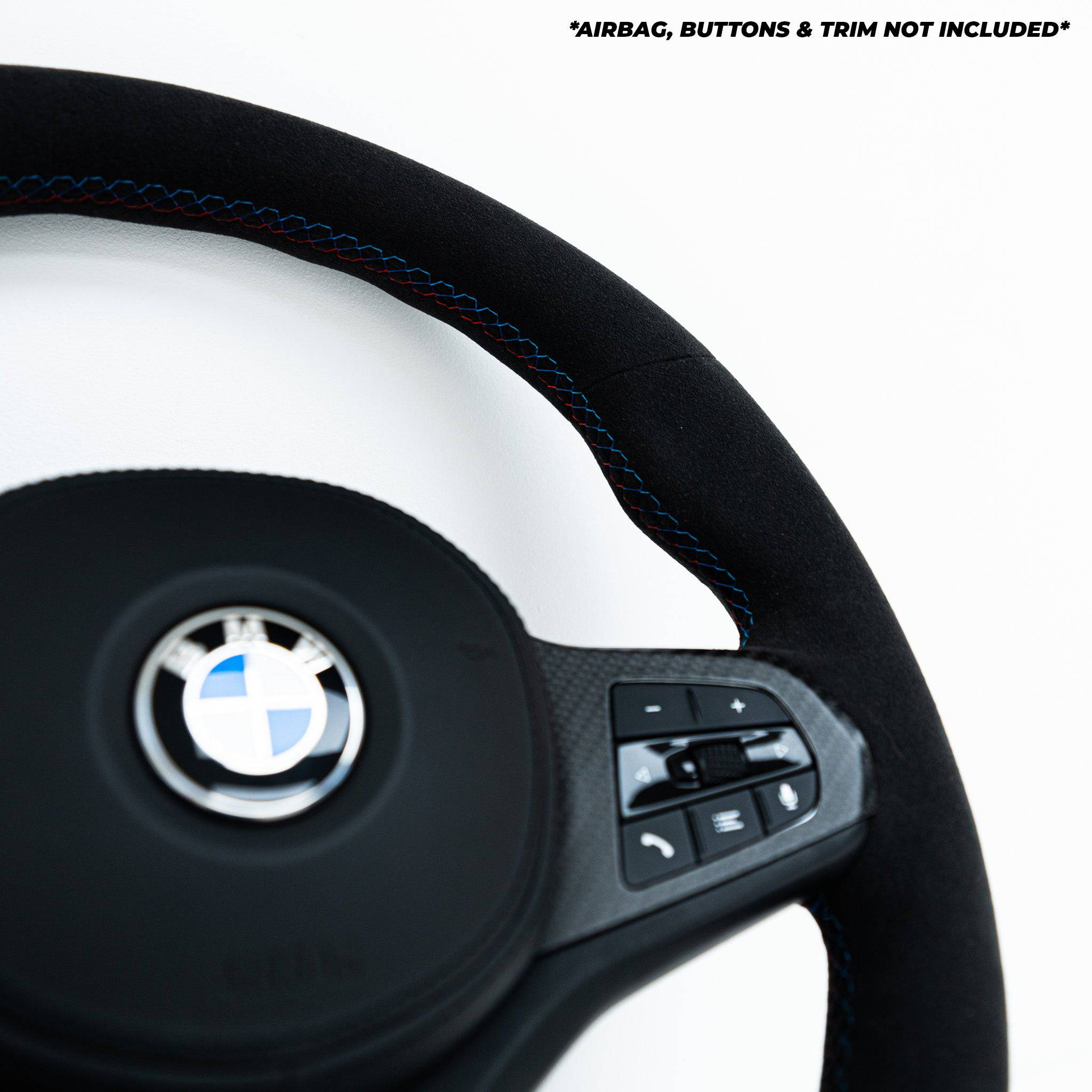BMW G Series Full Alcantara Custom Steering Wheel by FORM - Image 9