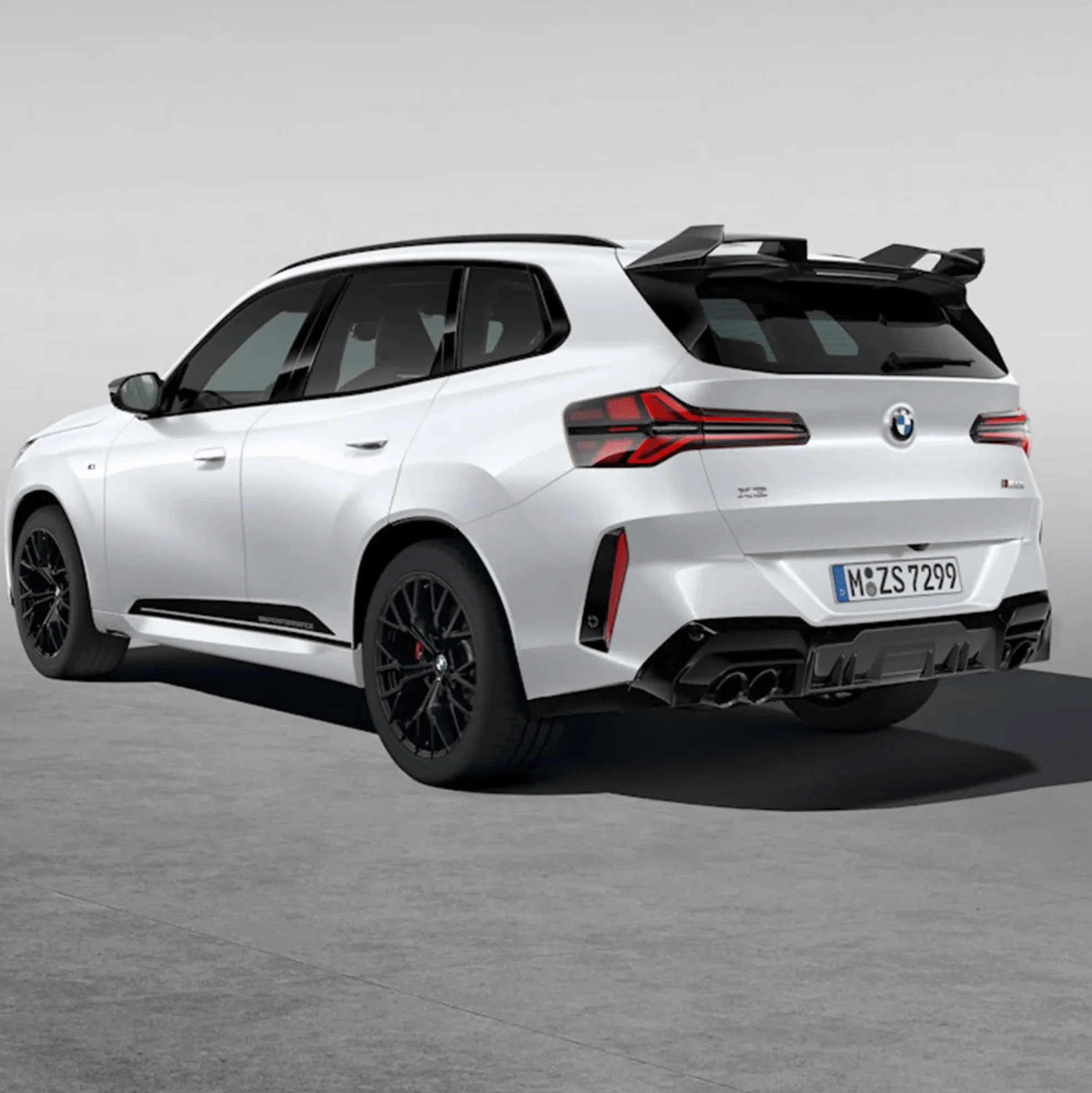 BMW G45 X3 M Performance Genuine Gloss Black Rear Spoiler (2025+)