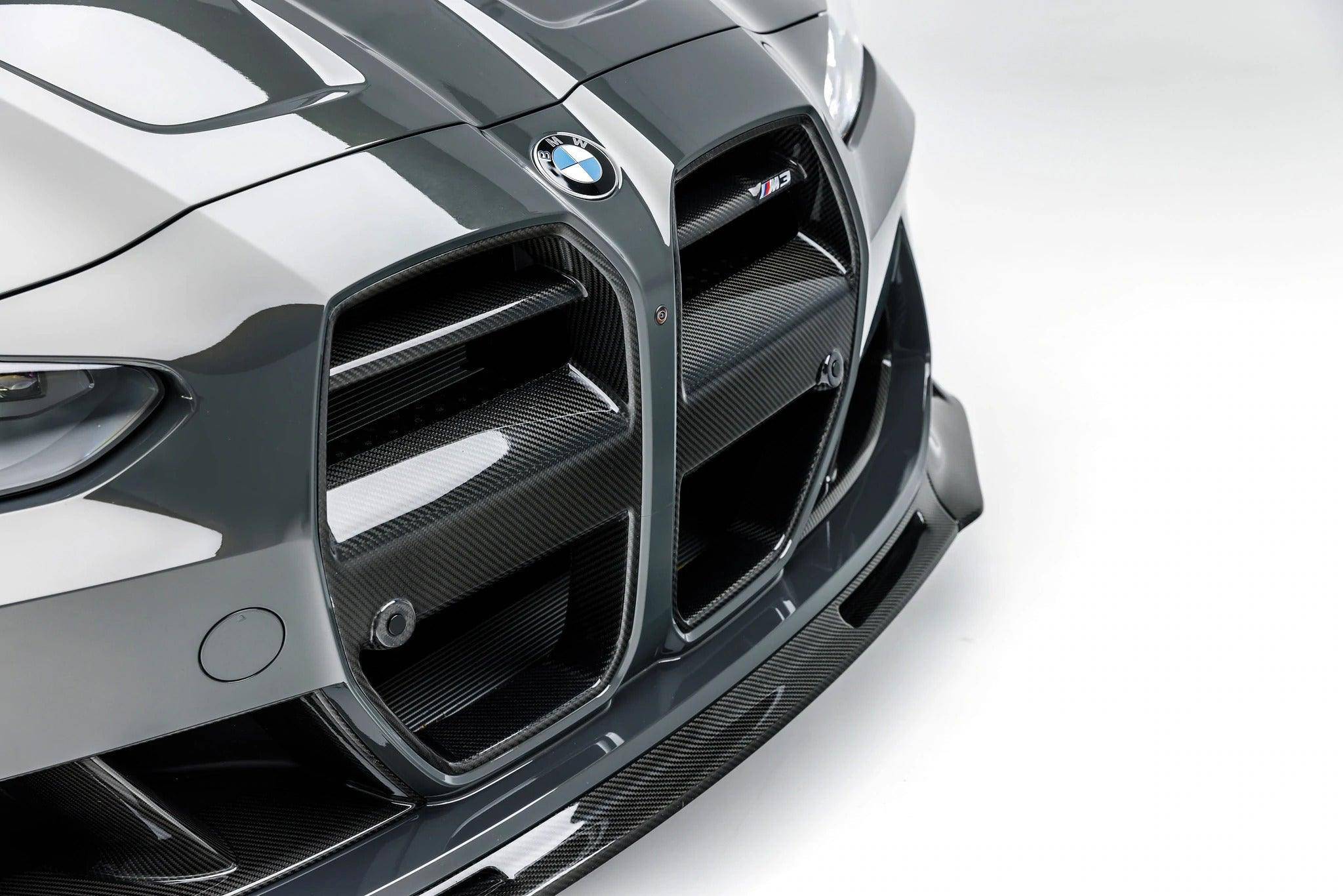 BMW G80 G81 M3 & BMW G82 G83 M4 Carbon Fibre VRS Aero Front Kidney Grille by Vorsteiner (2020+) - Image 5