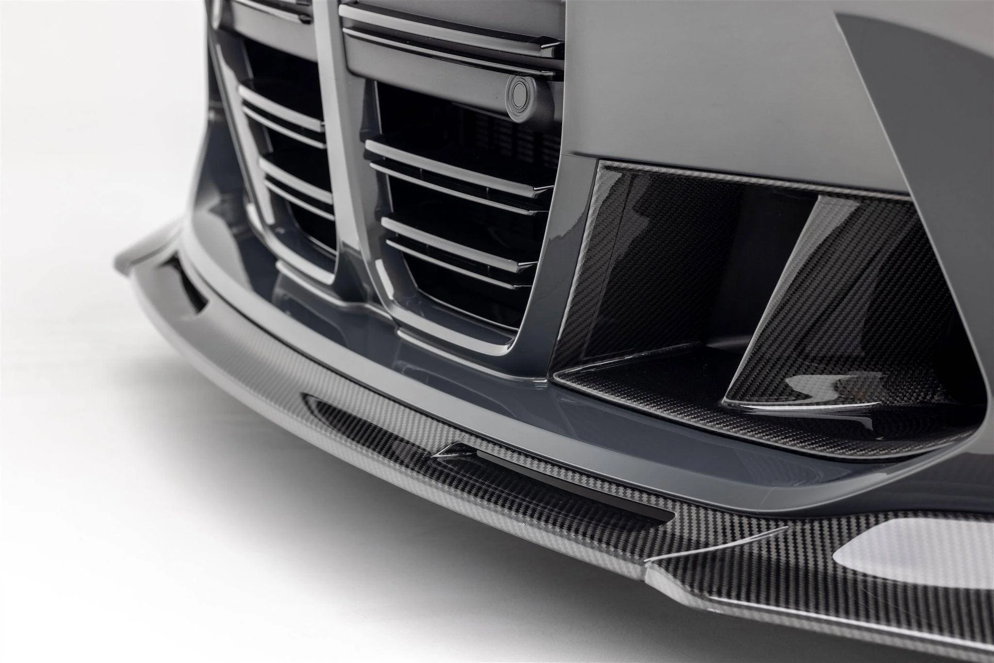 BMW G80 G81 M3 & BMW G82 G83 M4 Carbon Fibre VRS Aero Front Splitter by Vorsteiner (2020+) - Image 13